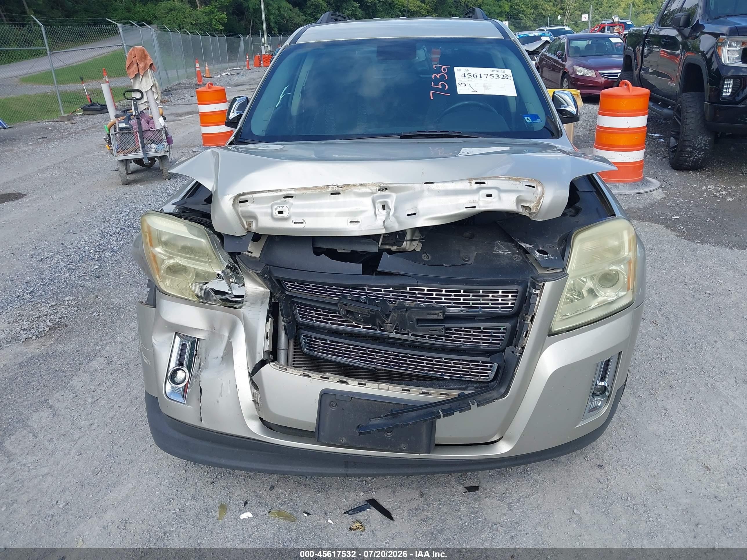 2014 Gmc Terrain Sle-2 Gold vin: 2GKFLWEK3E6197439