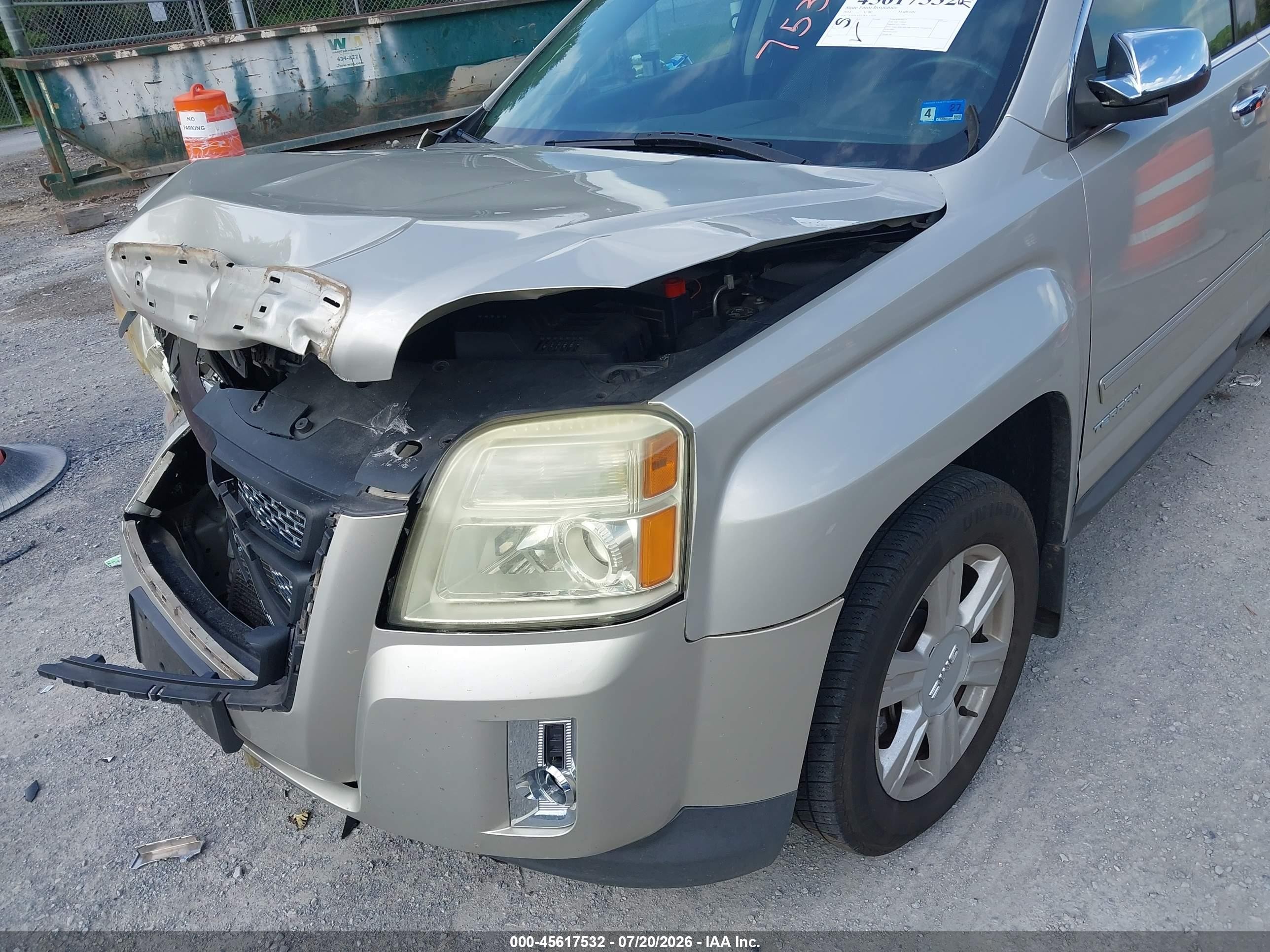 2014 Gmc Terrain Sle-2 Gold vin: 2GKFLWEK3E6197439