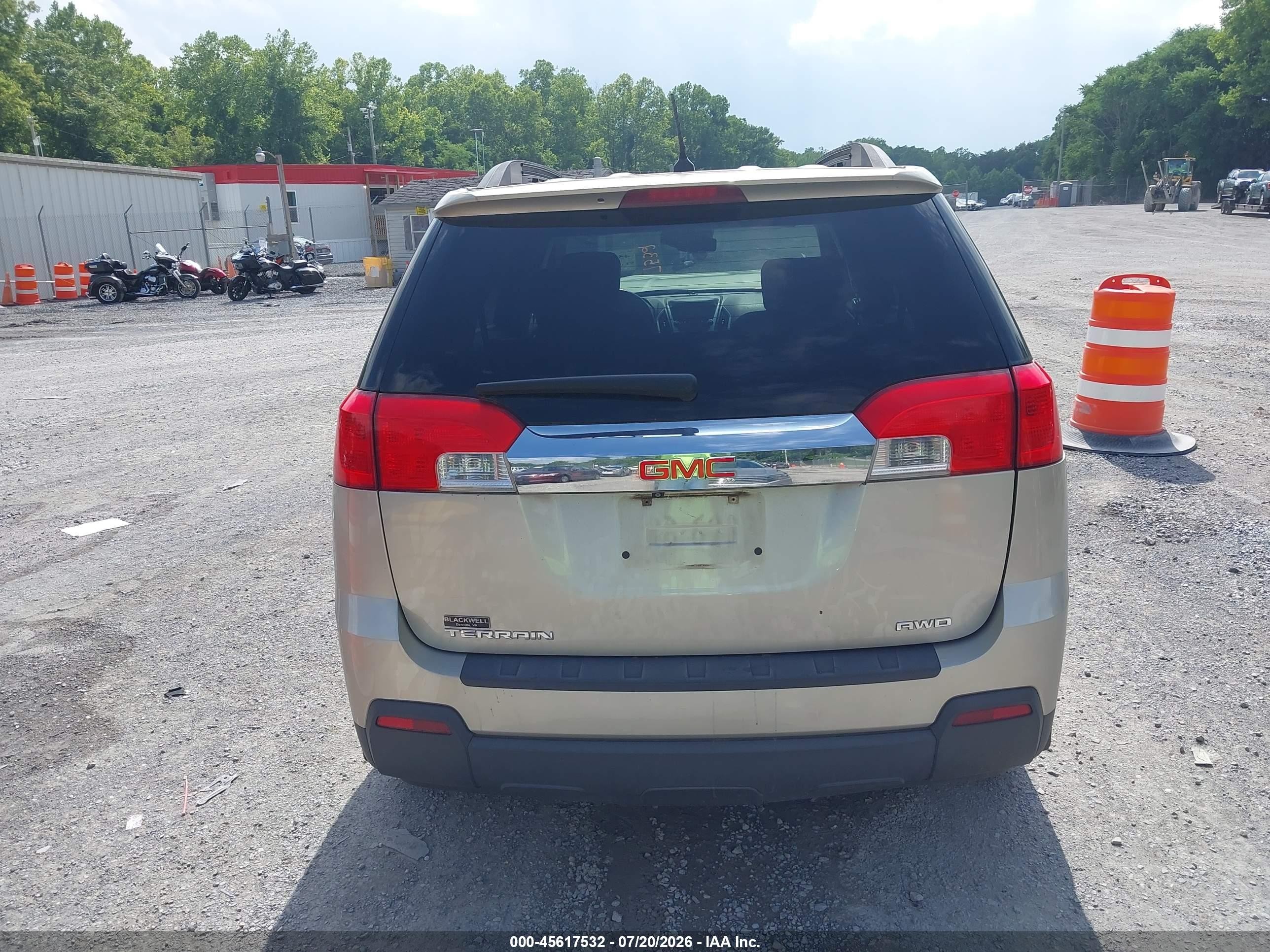2014 Gmc Terrain Sle-2 Gold vin: 2GKFLWEK3E6197439