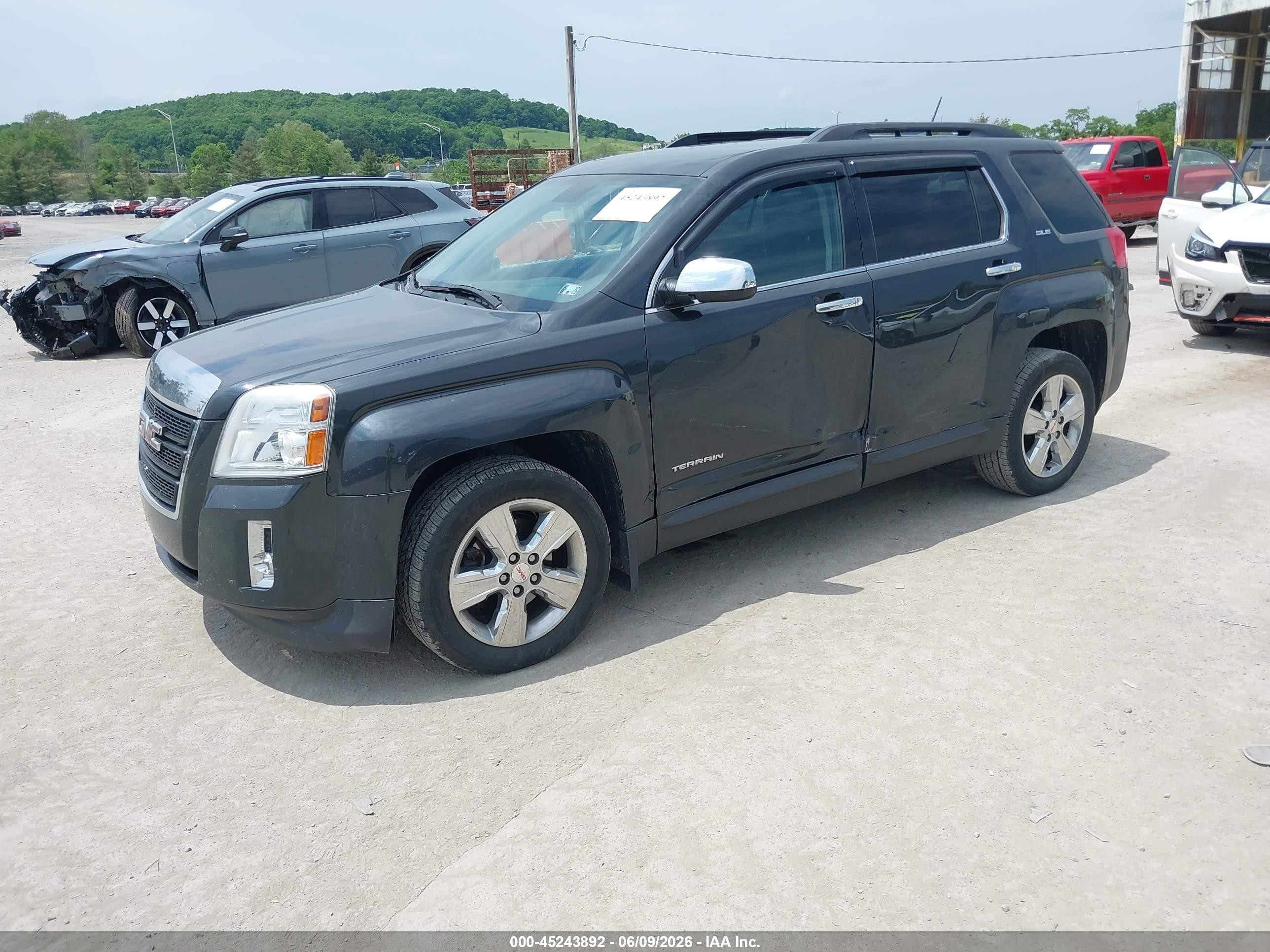 2014 Gmc Terrain Sle-2 Серый vin: 2GKFLWEK3E6330328