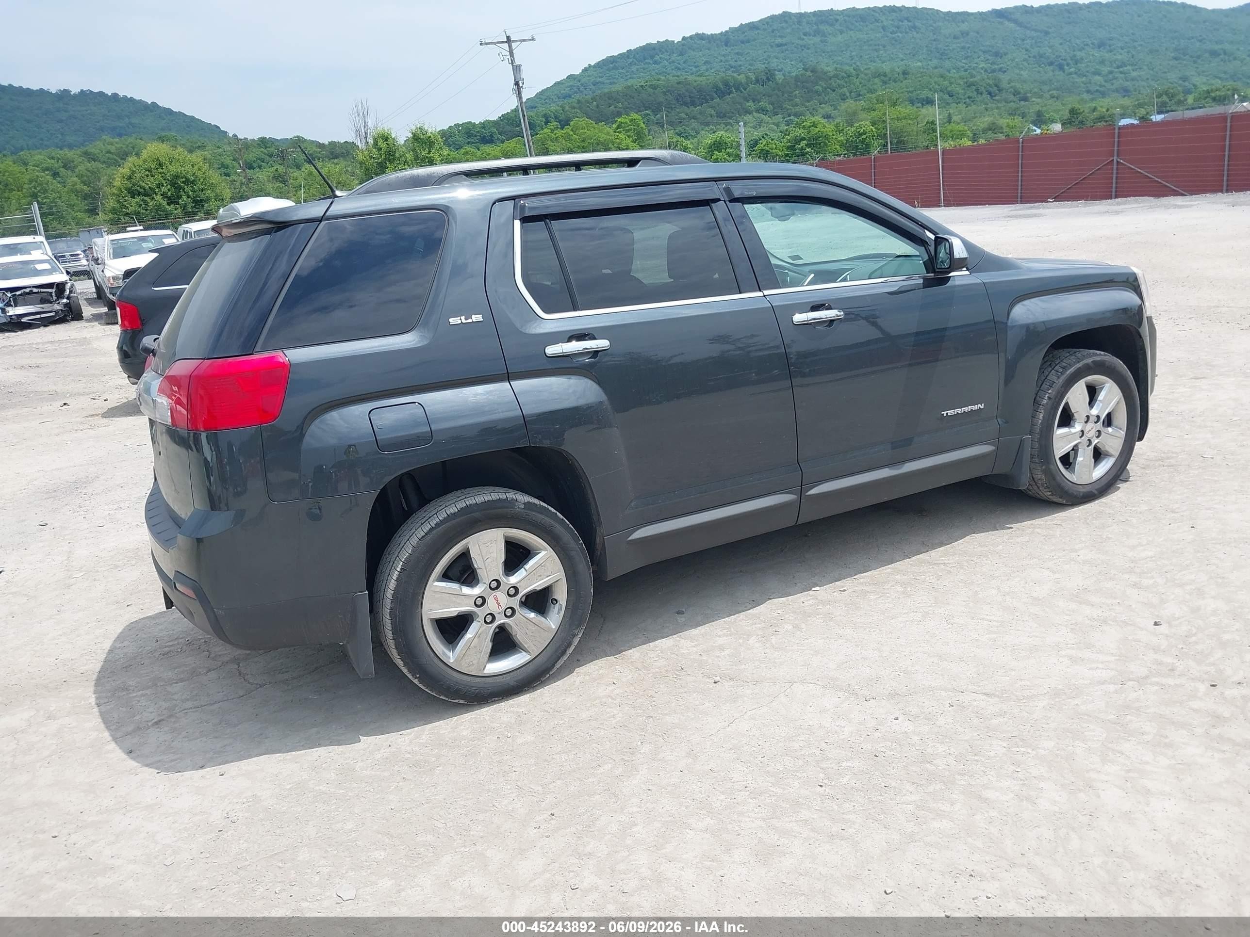 2014 Gmc Terrain Sle-2 Серый vin: 2GKFLWEK3E6330328