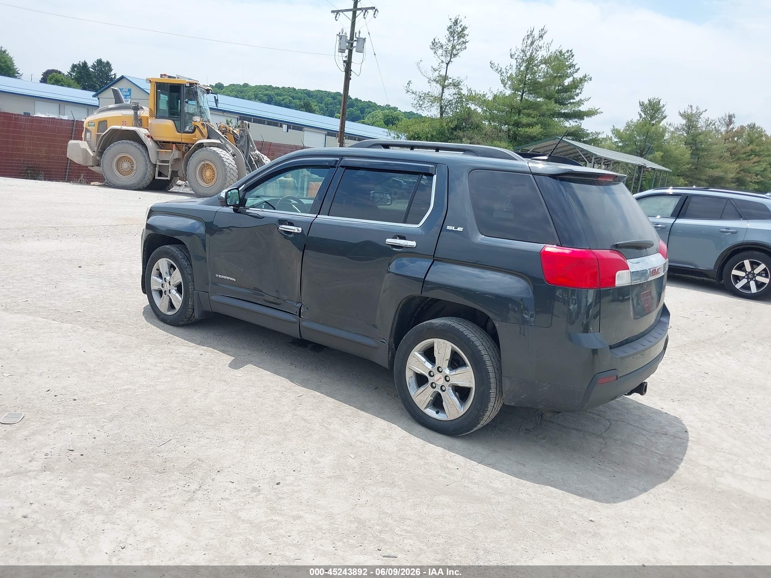 2014 Gmc Terrain Sle-2 Серый vin: 2GKFLWEK3E6330328