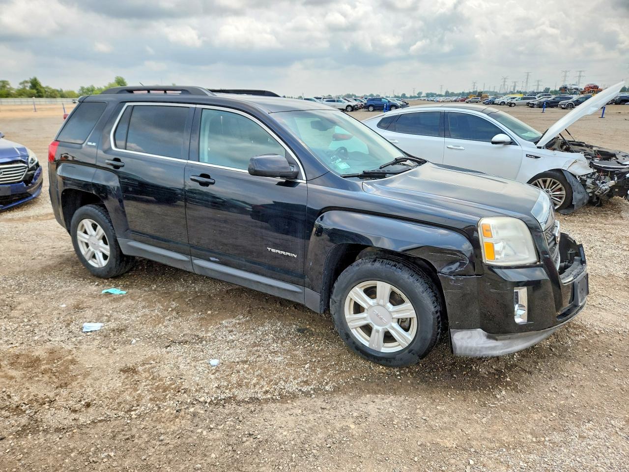 2014 Gmc Terrain Sle Черный vin: 2GKFLWEK3E6334637