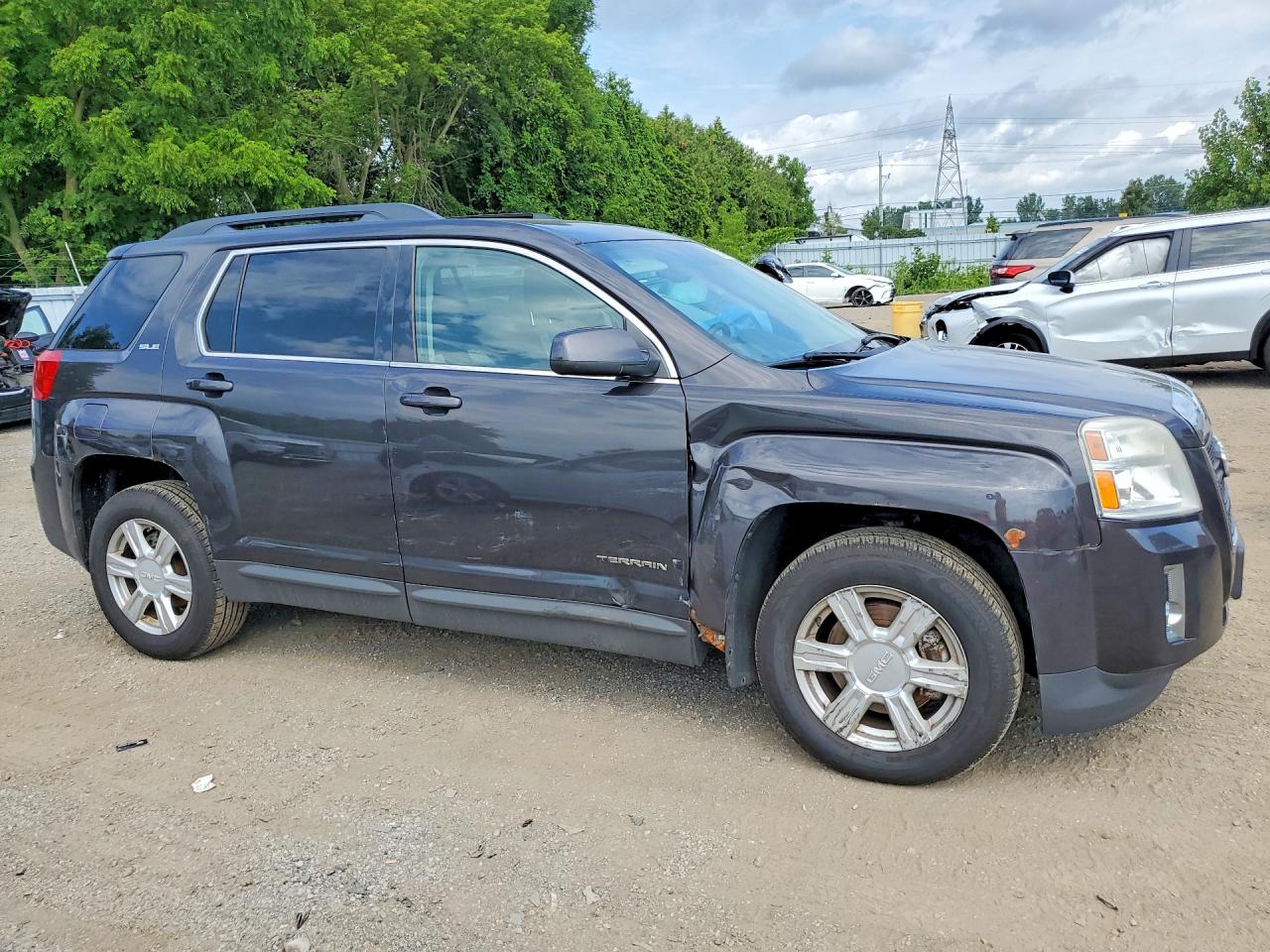 2014 Gmc Terrain Sle Угольный vin: 2GKFLWEK3E6354404