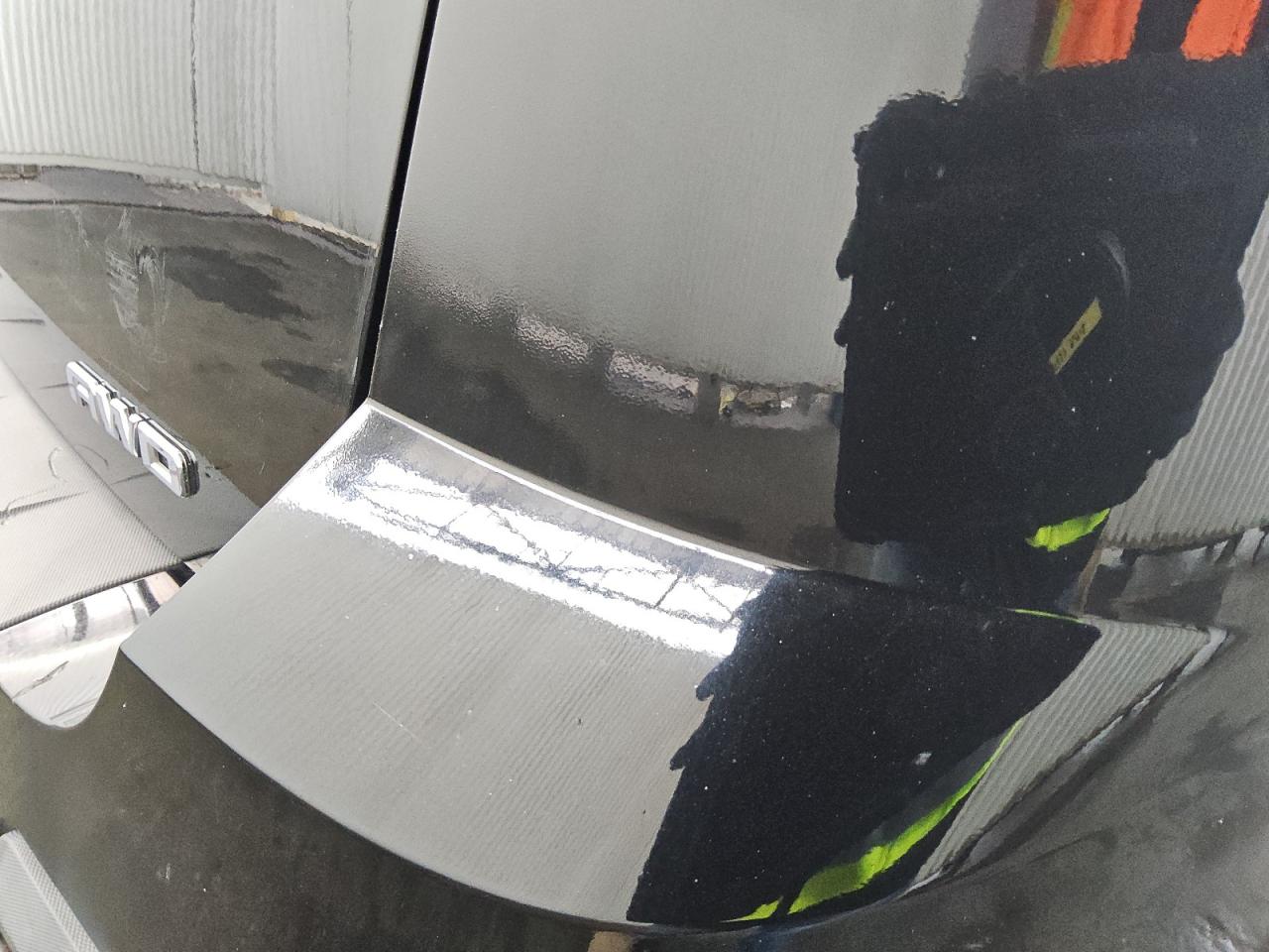 2014 Gmc Terrain Sle Black vin: 2GKFLWEK3E6380758 Damage: Rear Bumper, Chipped, 4