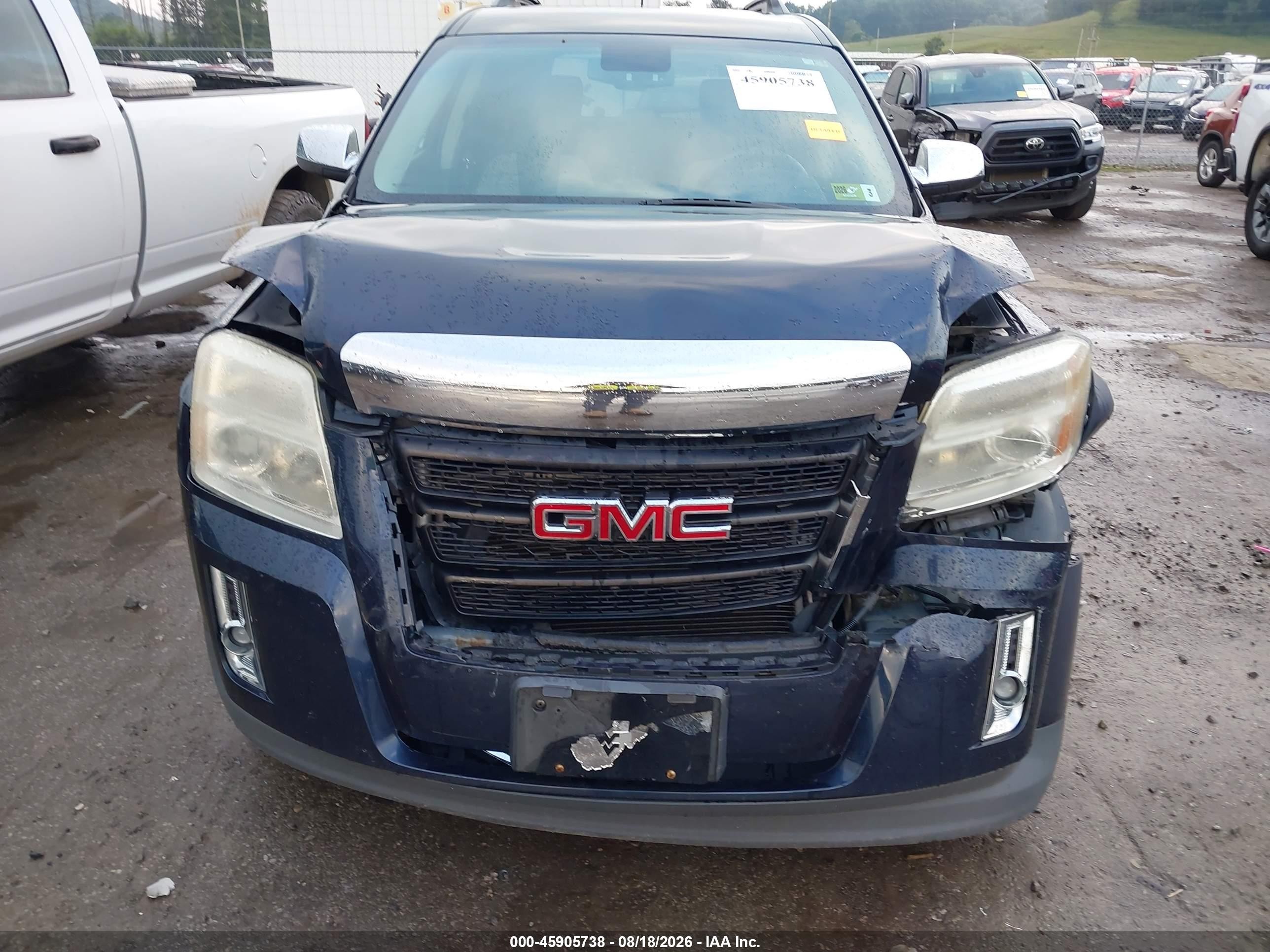 2015 Gmc Terrain Sle-2 Blue vin: 2GKFLWEK3F6199922