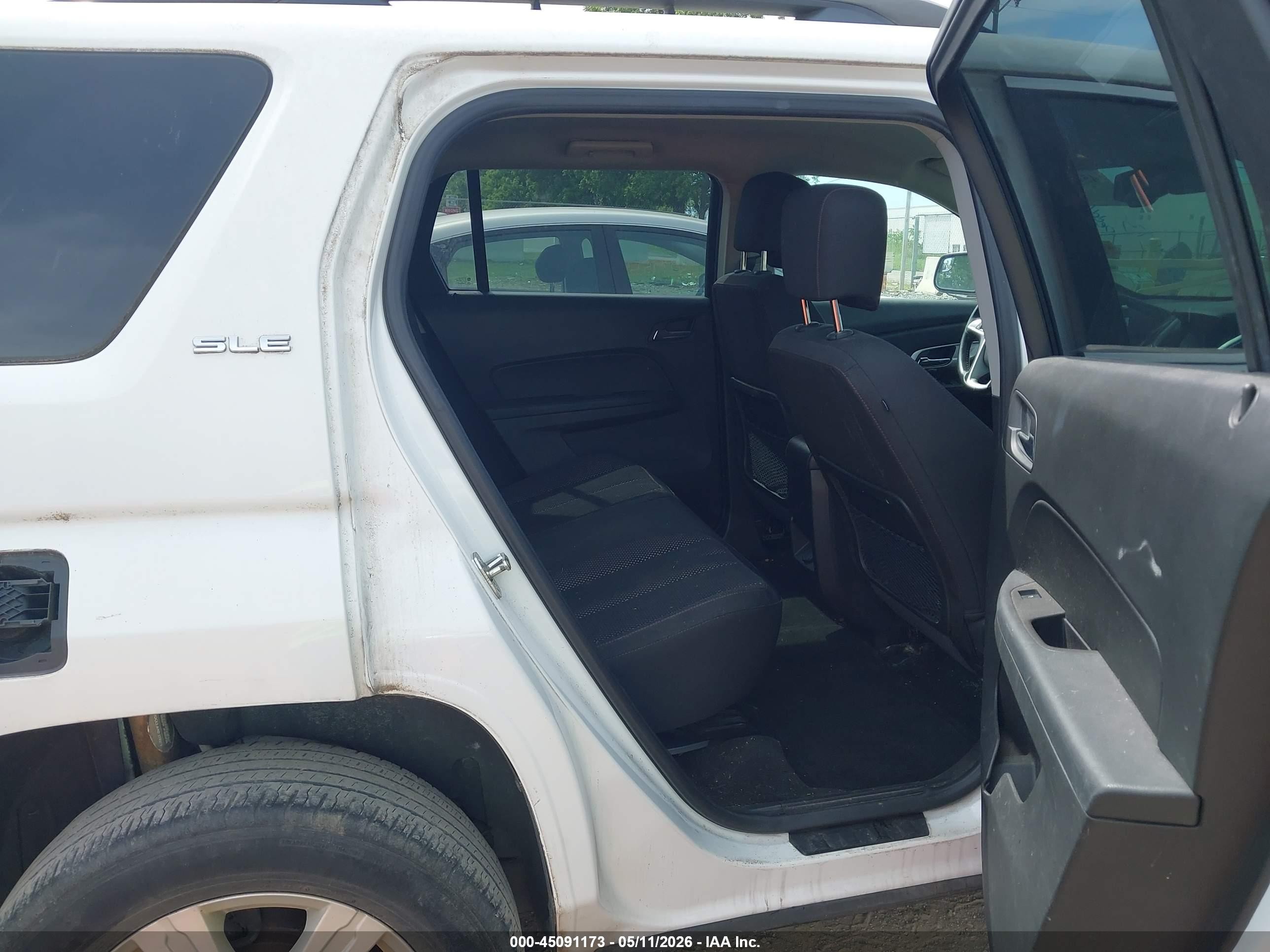 2014 Gmc Terrain Sle-2 White vin: 2GKFLWEK4E6228553