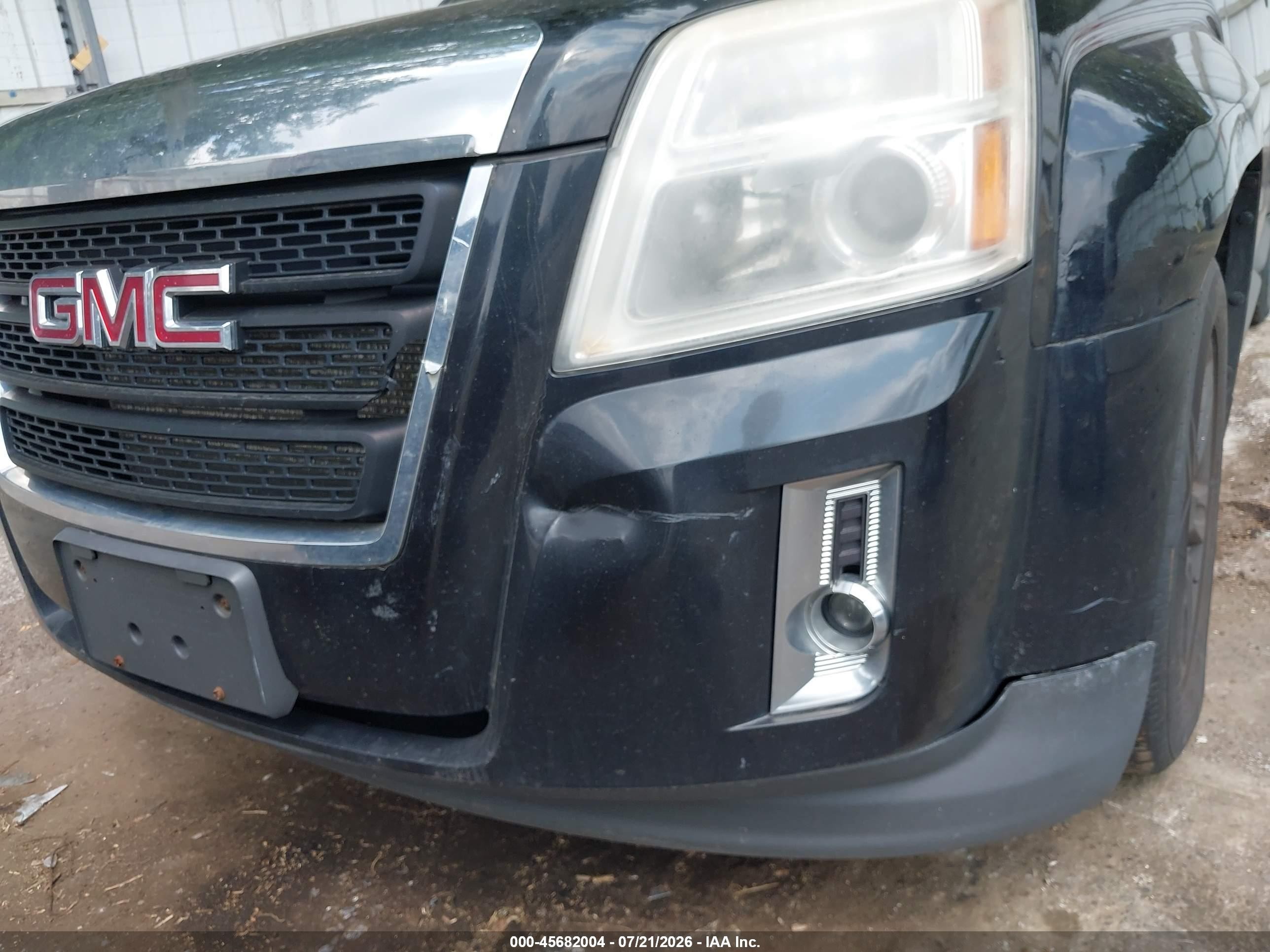 2014 Gmc Terrain Sle-2 Black vin: 2GKFLWEK4E6327809