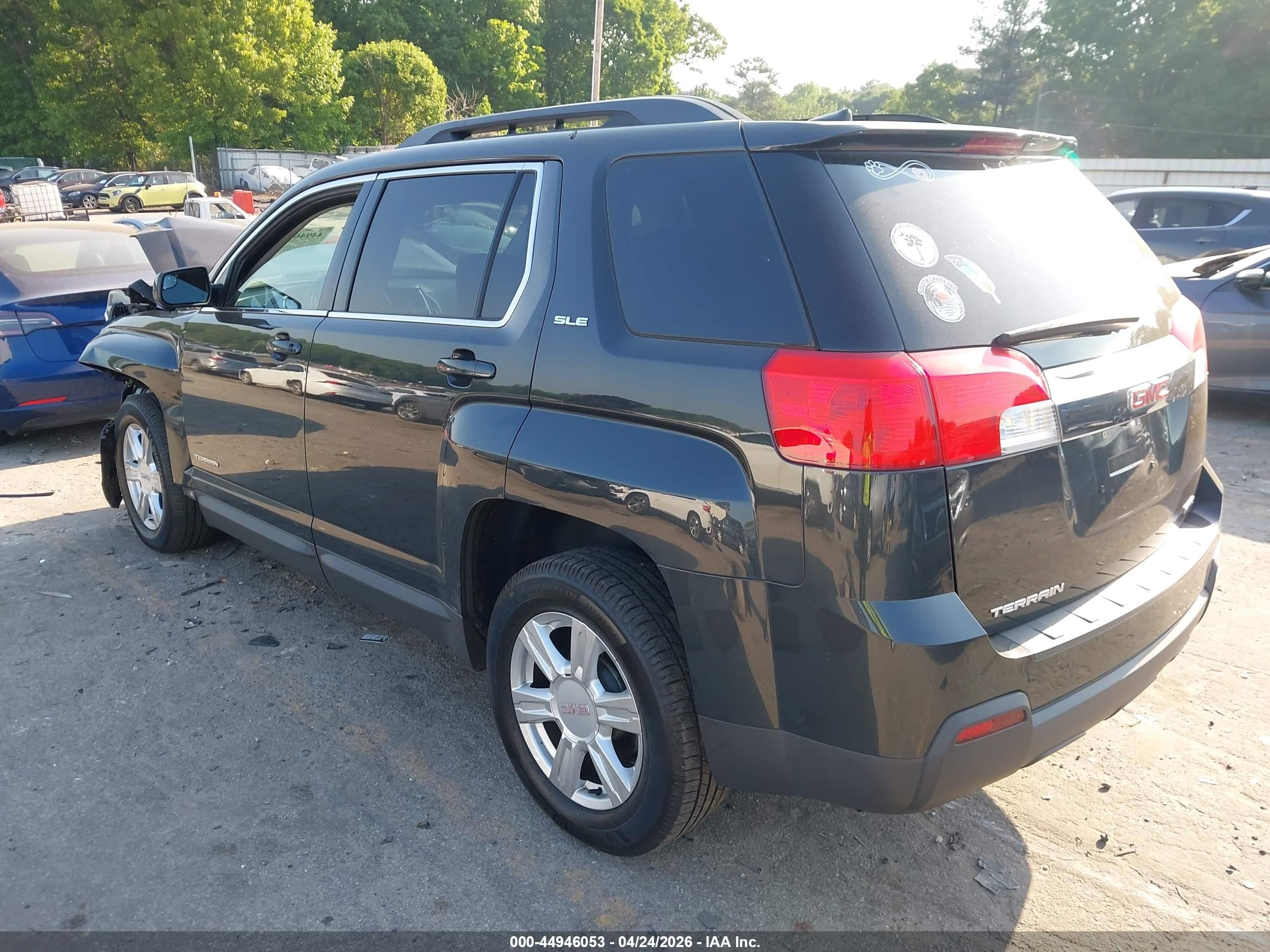 2014 Gmc Terrain Sle-2 Gray vin: 2GKFLWEK4E6354802