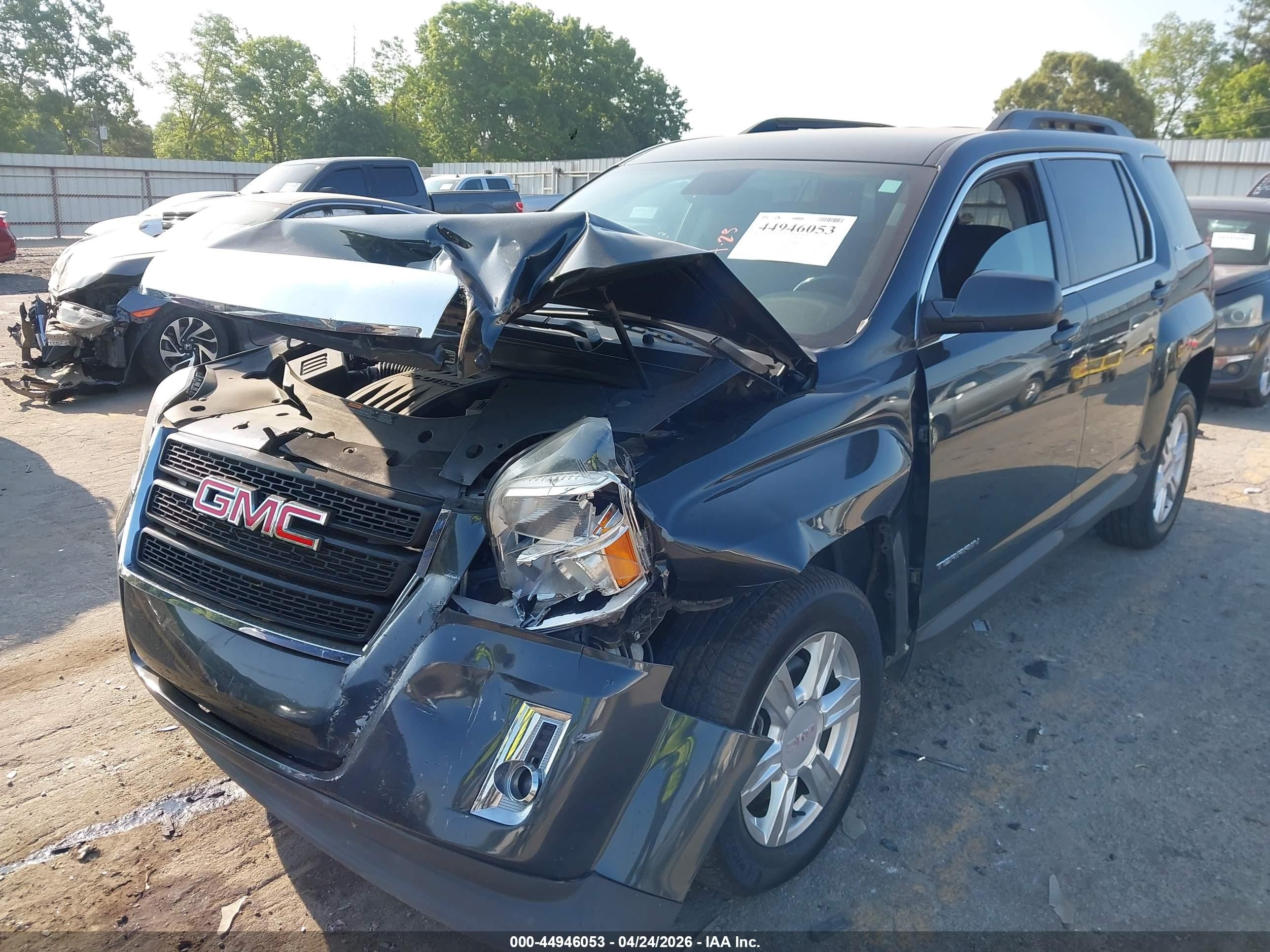 2014 Gmc Terrain Sle-2 Gray vin: 2GKFLWEK4E6354802