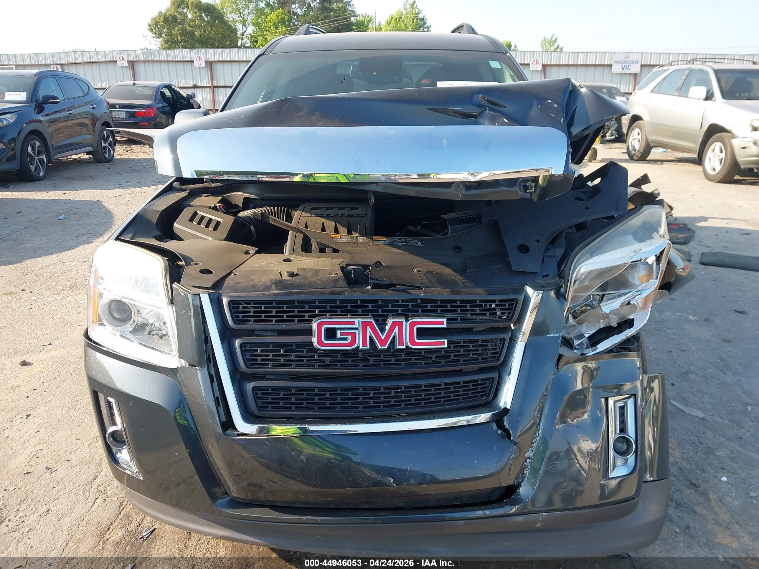 2014 Gmc Terrain Sle-2 Gray vin: 2GKFLWEK4E6354802