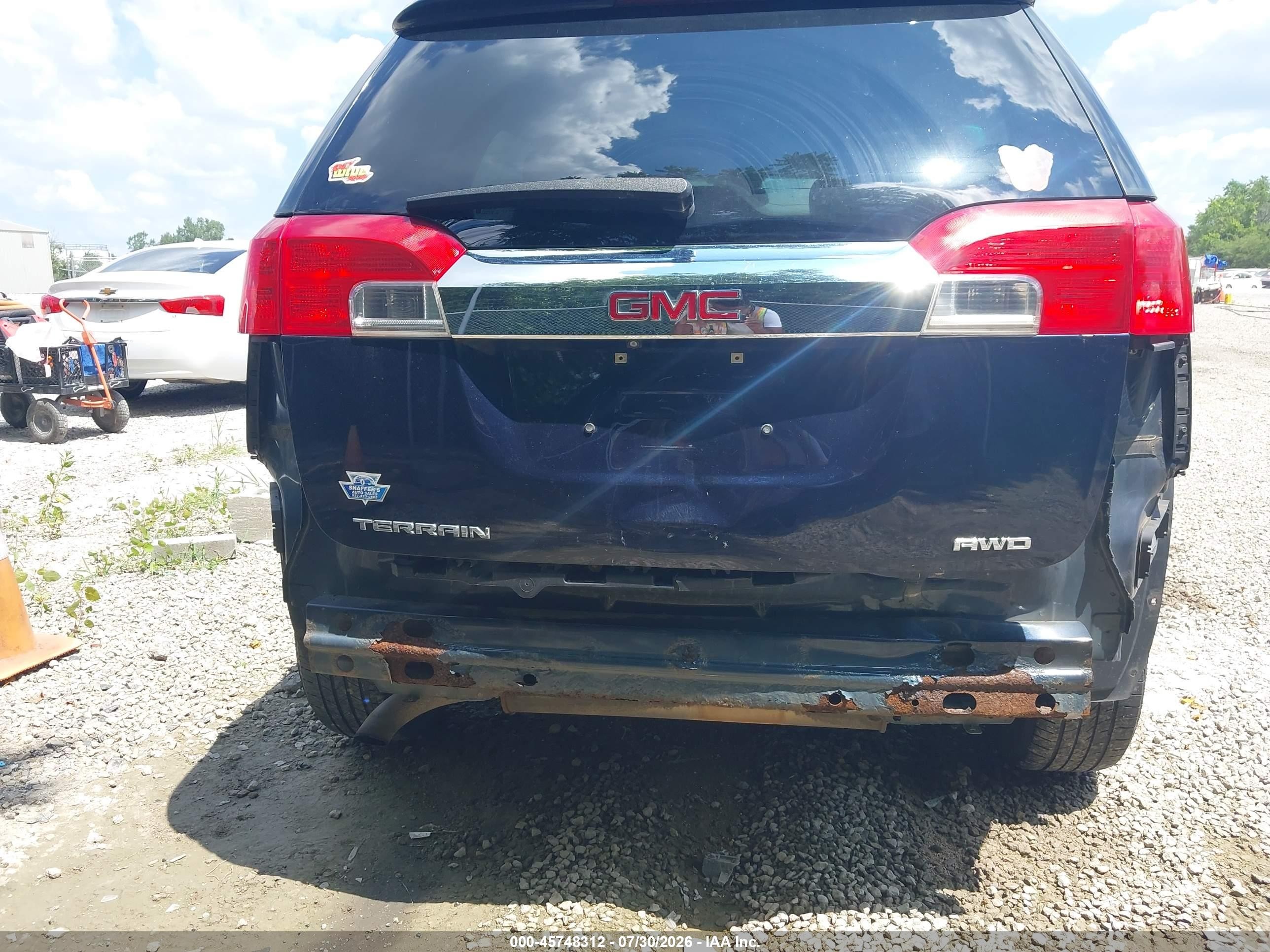2015 Gmc Terrain Sle-2 Черный vin: 2GKFLWEK4F6121696