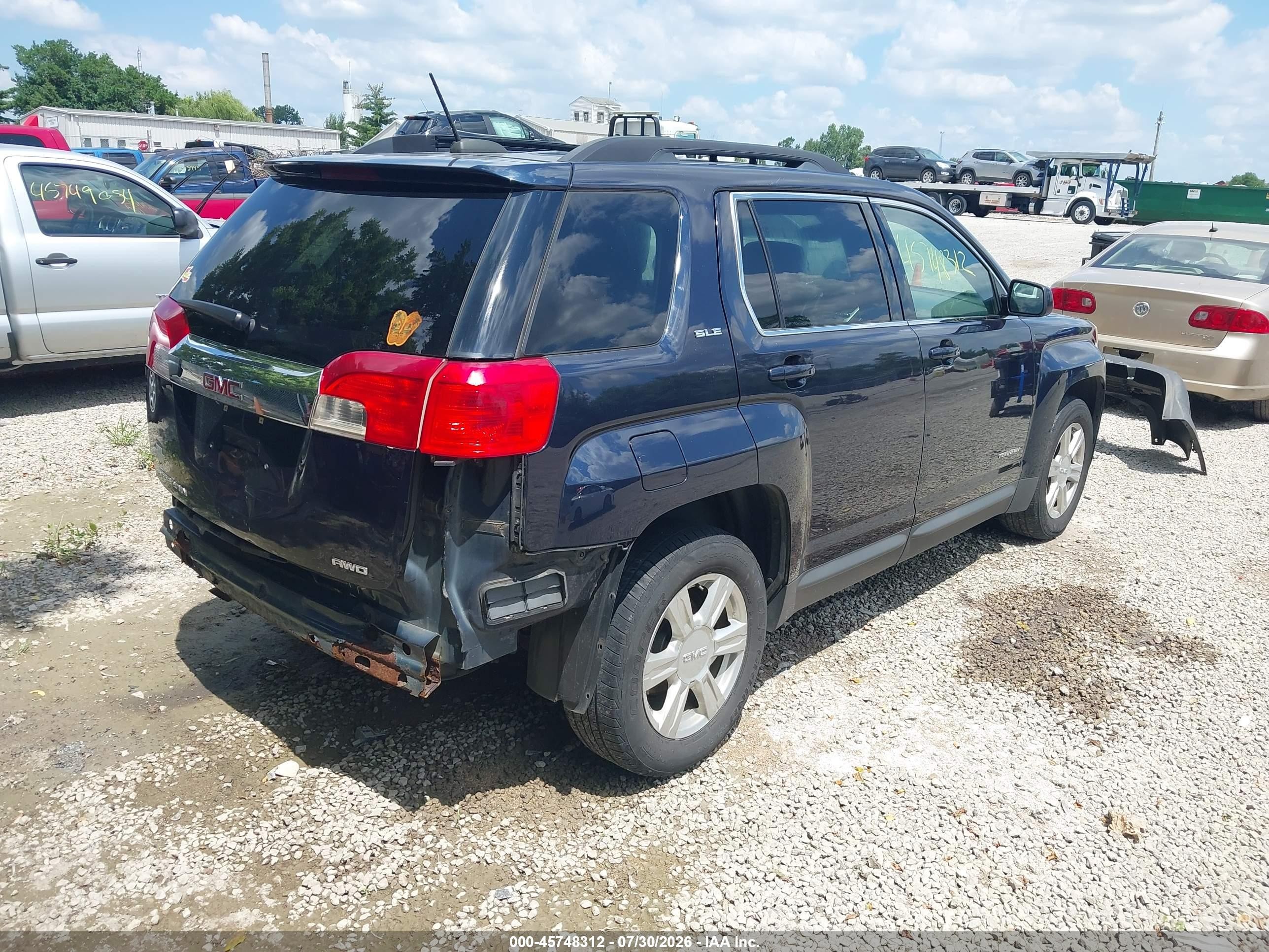 2015 Gmc Terrain Sle-2 Черный vin: 2GKFLWEK4F6121696