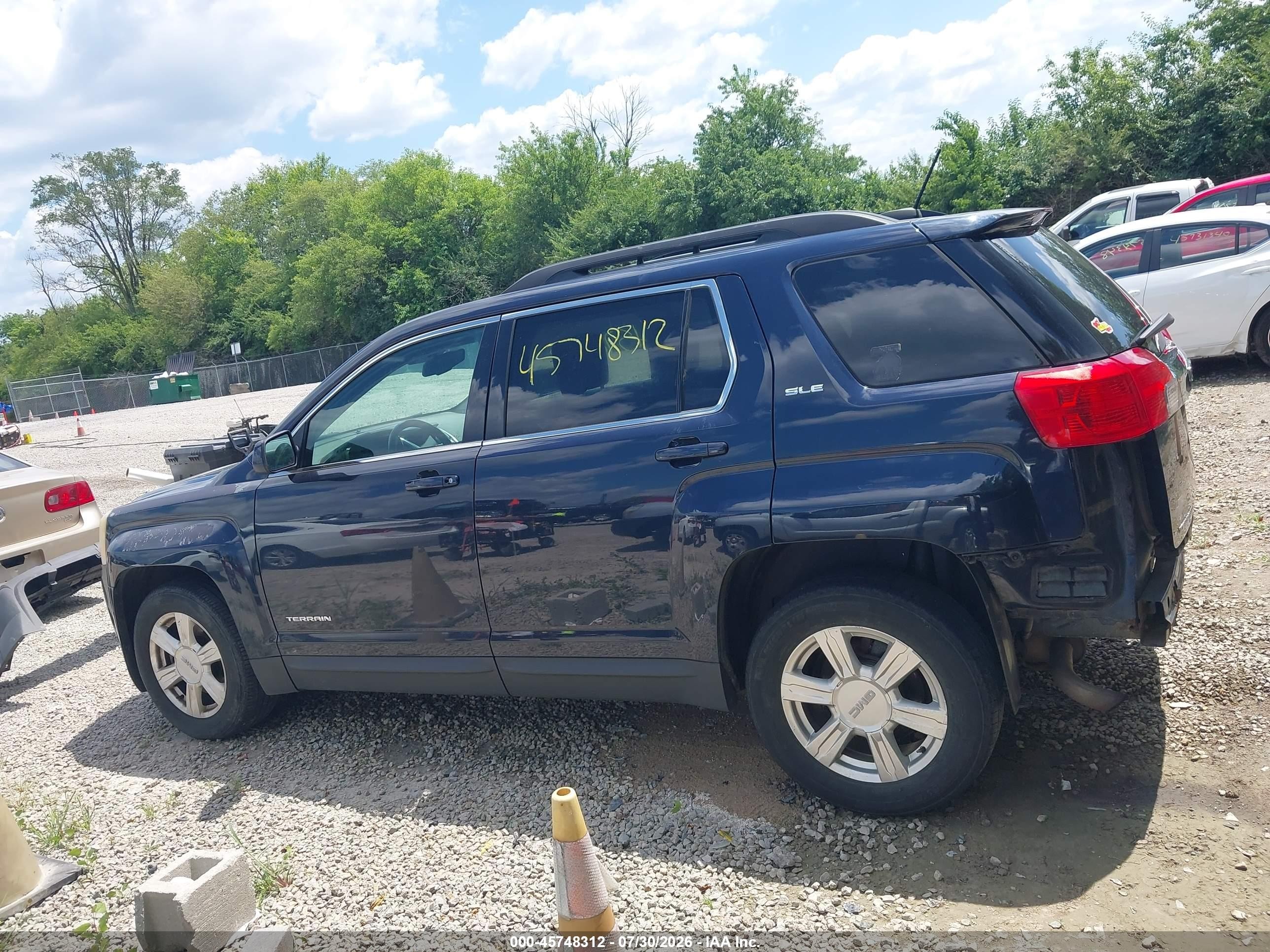 2015 Gmc Terrain Sle-2 Черный vin: 2GKFLWEK4F6121696