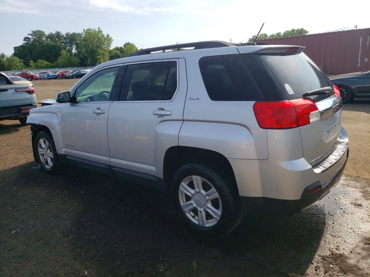 2015 Gmc Terrain Sle Silver vin: 2GKFLWEK4F6129653