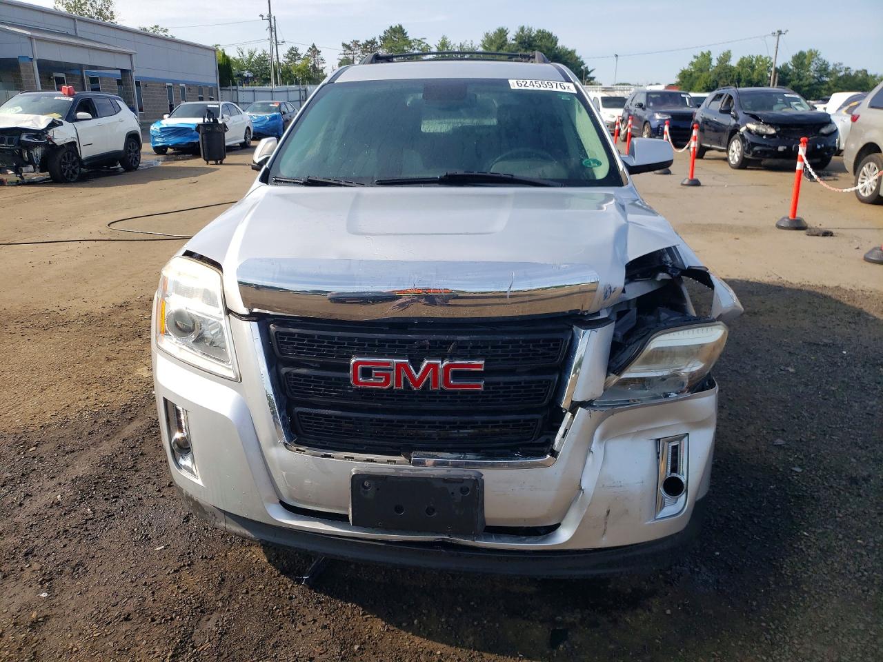 2015 Gmc Terrain Sle Silver vin: 2GKFLWEK4F6129653