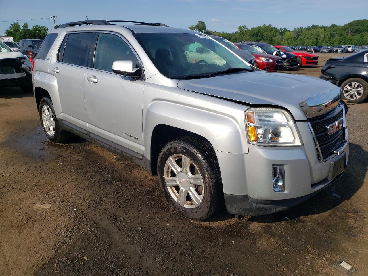 2015 Gmc Terrain Sle Silver vin: 2GKFLWEK4F6129653