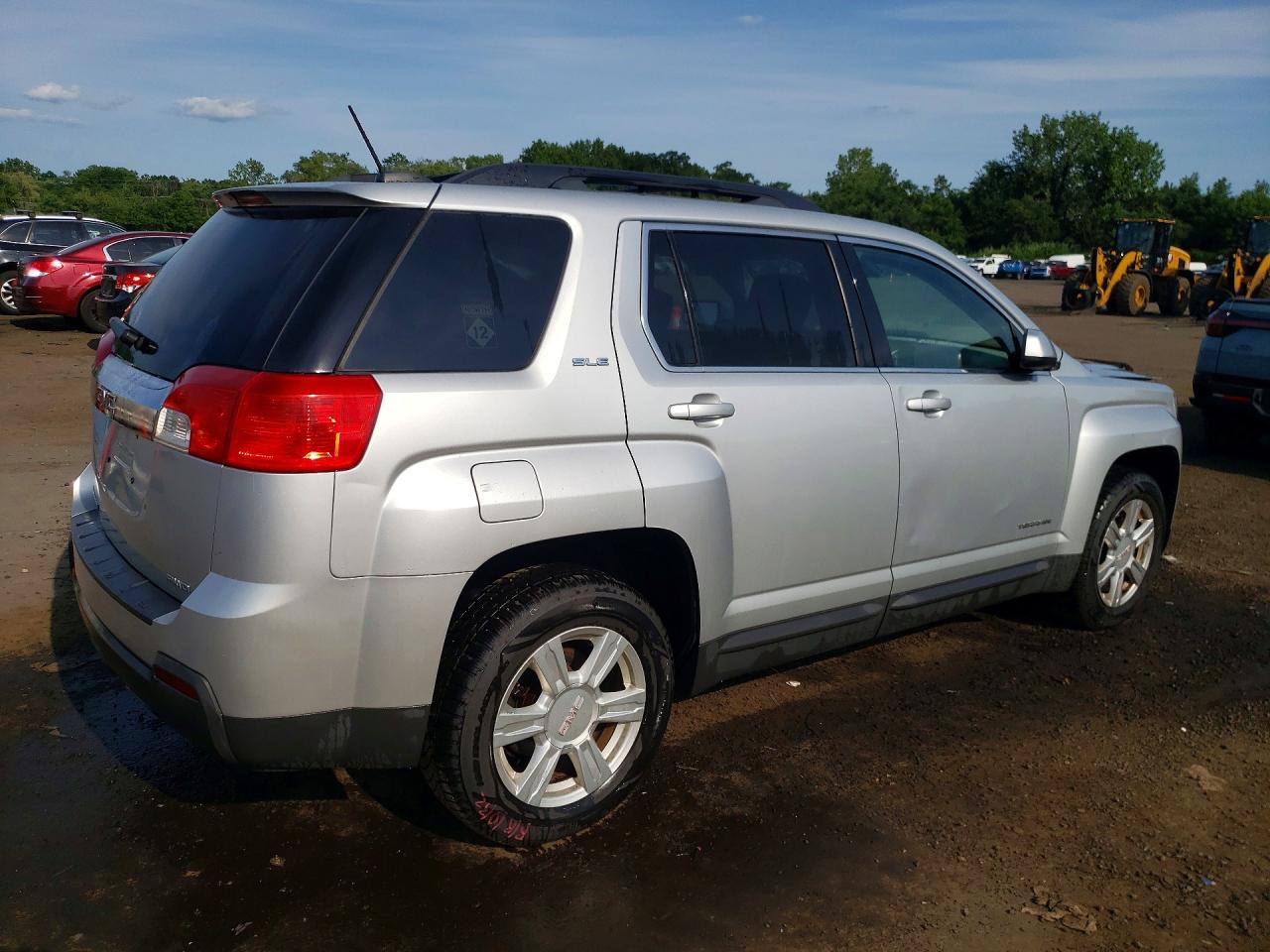 2015 Gmc Terrain Sle Silver vin: 2GKFLWEK4F6129653
