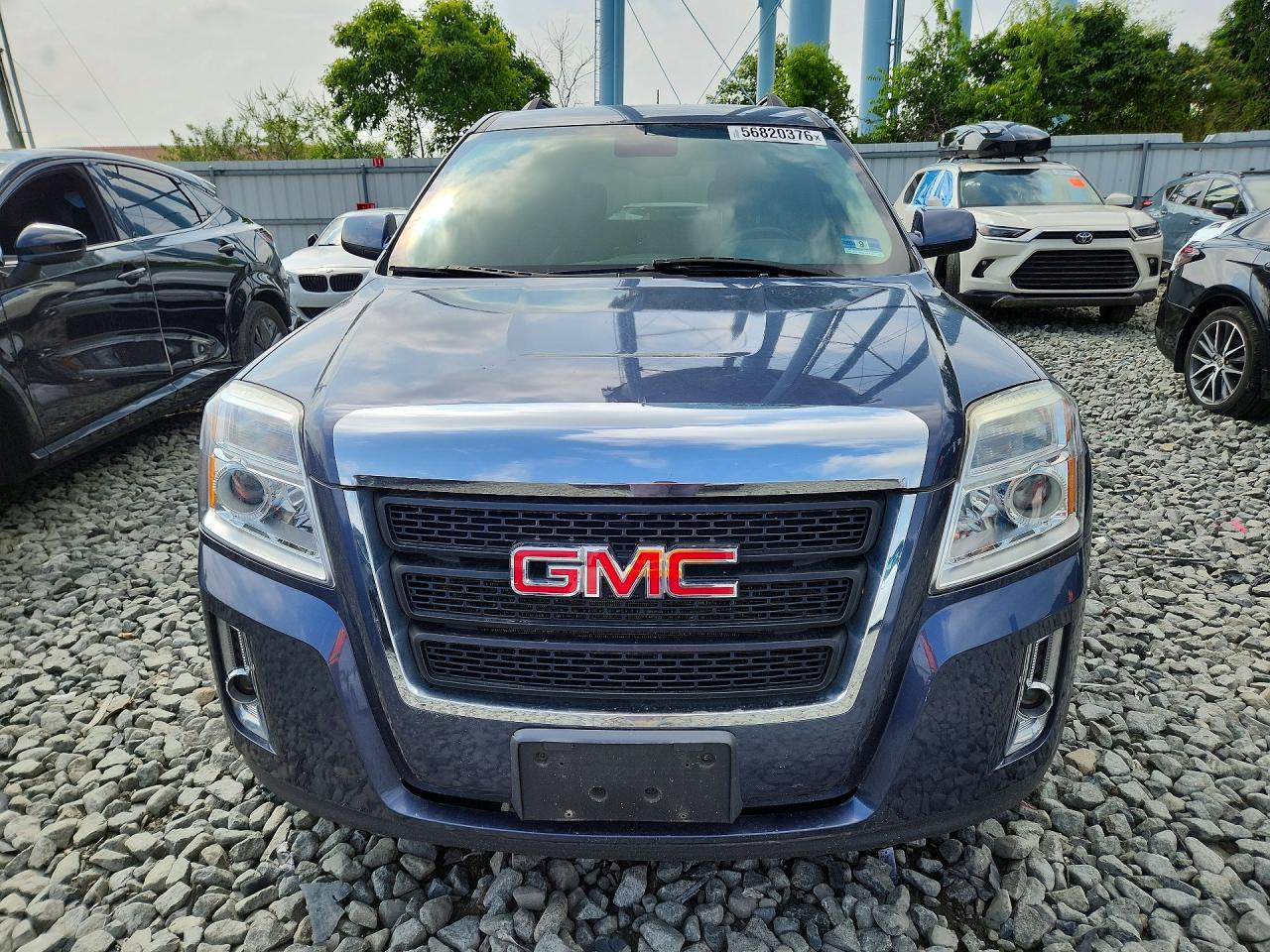 2014 Gmc Terrain Sle Blue vin: 2GKFLWEK5E6266521