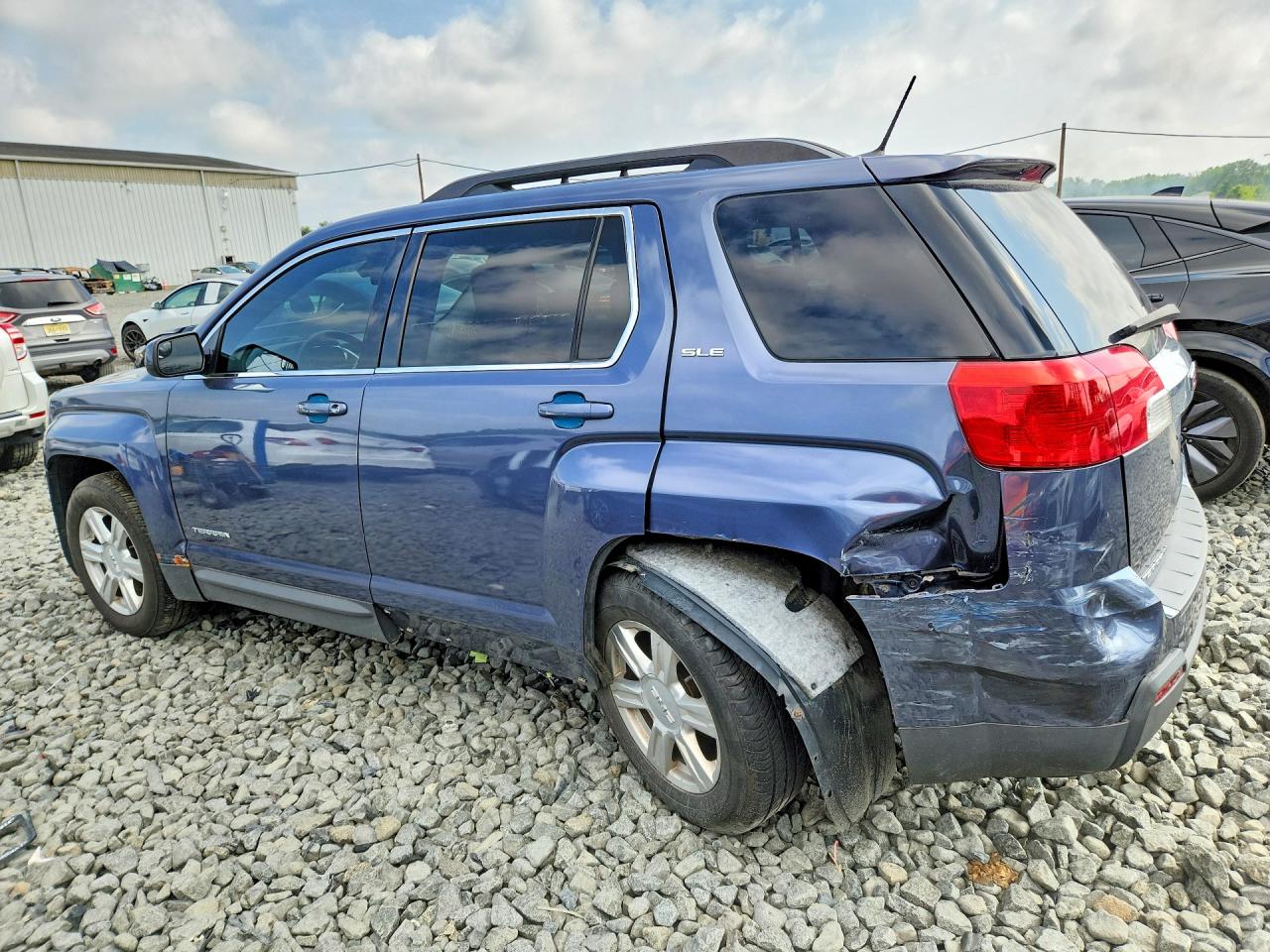 2014 Gmc Terrain Sle Blue vin: 2GKFLWEK5E6266521