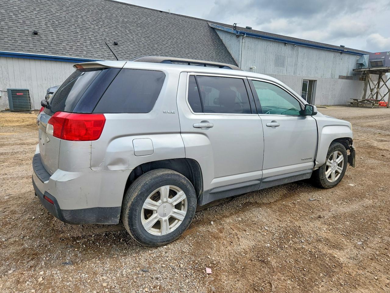 2015 Gmc Terrain Sle Silver vin: 2GKFLWEK5F6139754