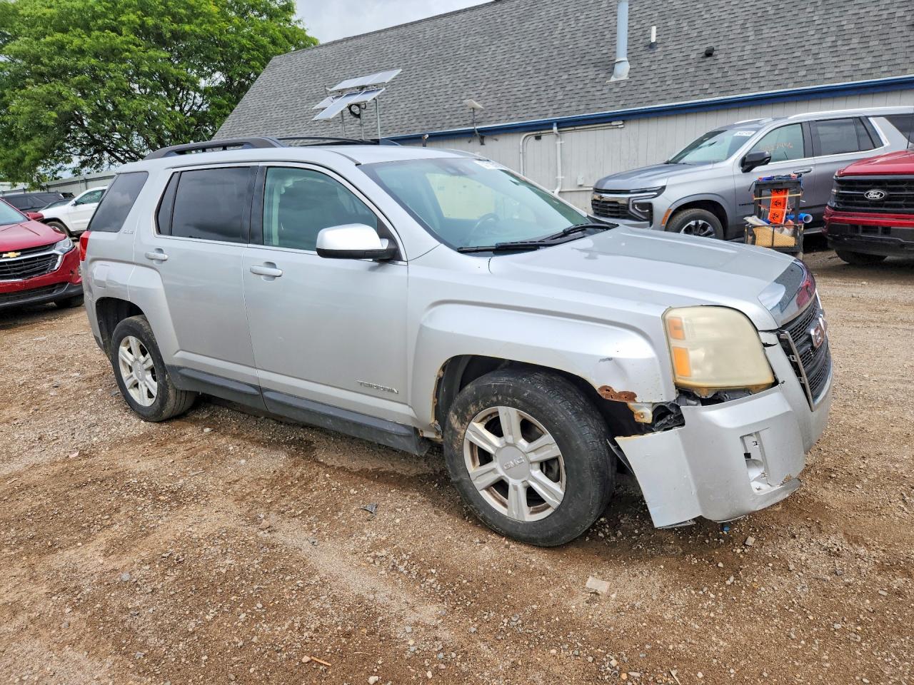 2015 Gmc Terrain Sle Silver vin: 2GKFLWEK5F6139754