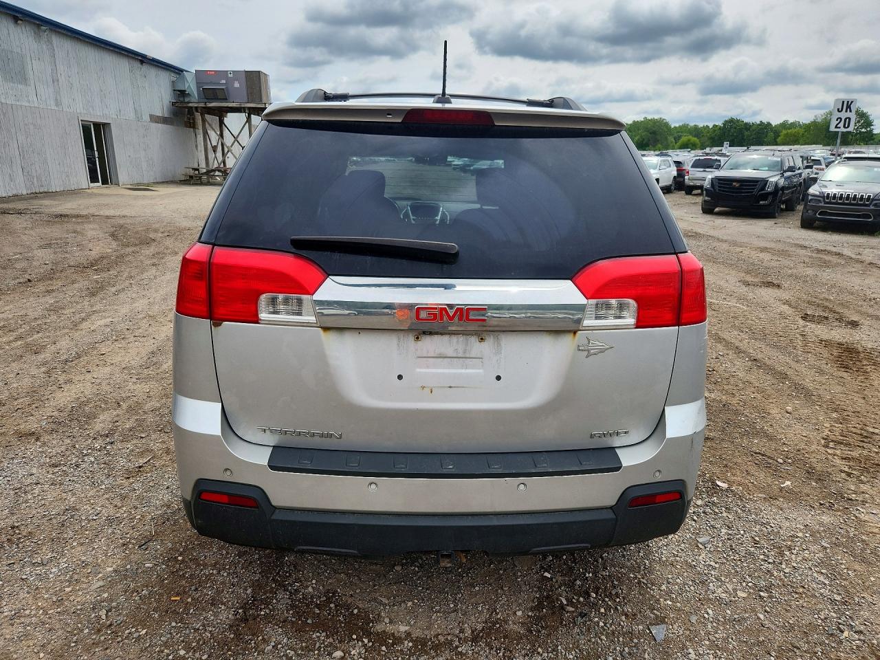 2015 Gmc Terrain Sle Silver vin: 2GKFLWEK5F6139754