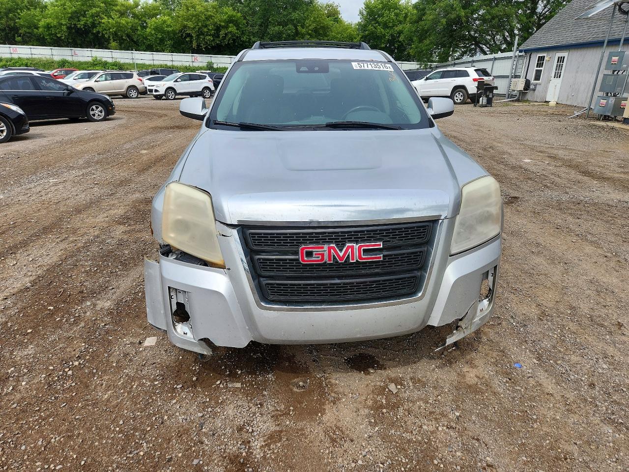 2015 Gmc Terrain Sle Silver vin: 2GKFLWEK5F6139754