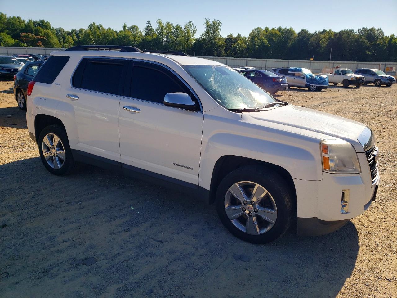 2015 Gmc Terrain Sle White vin: 2GKFLWEK5F6265869