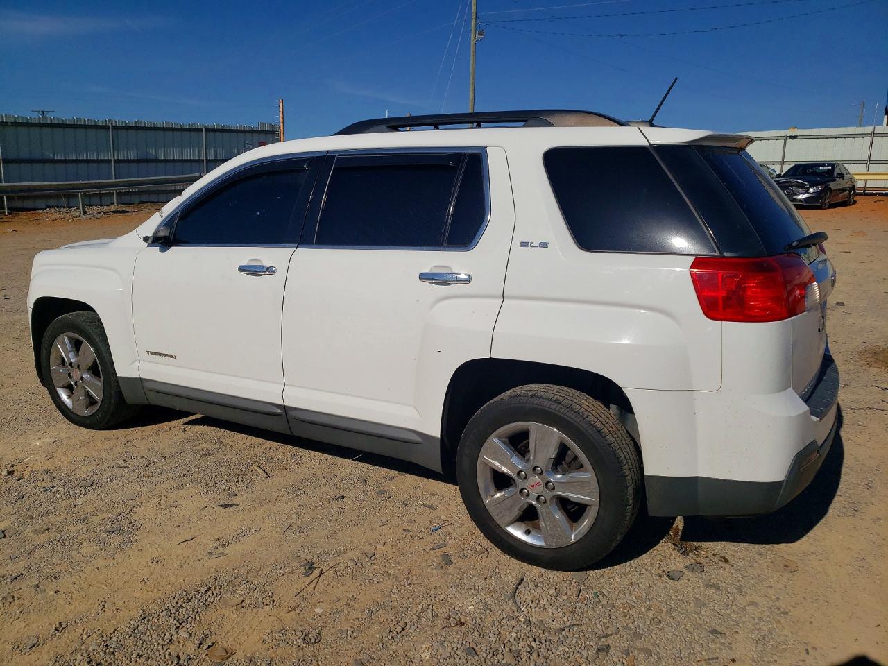 2015 Gmc Terrain Sle White vin: 2GKFLWEK5F6265869