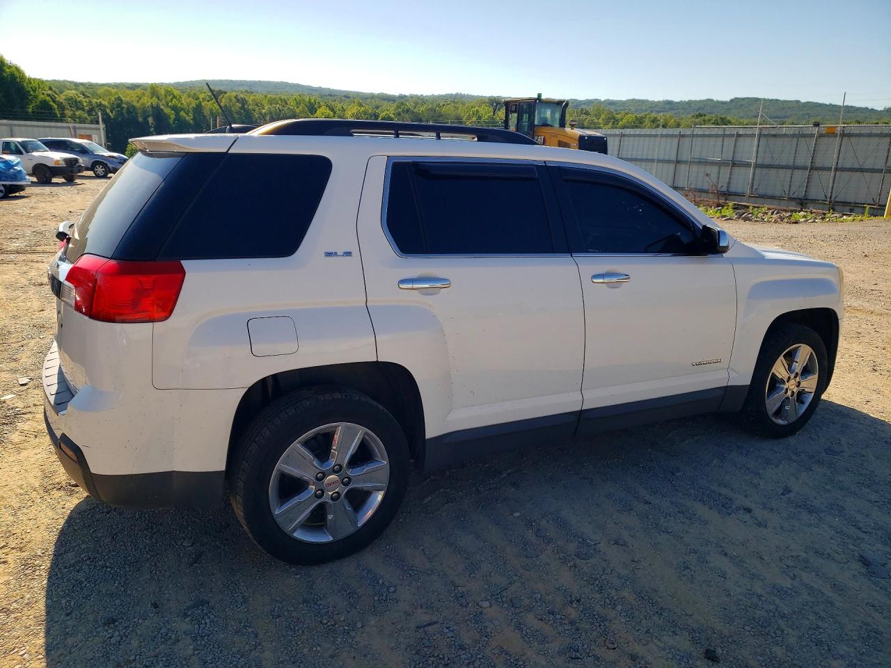 2015 Gmc Terrain Sle White vin: 2GKFLWEK5F6265869