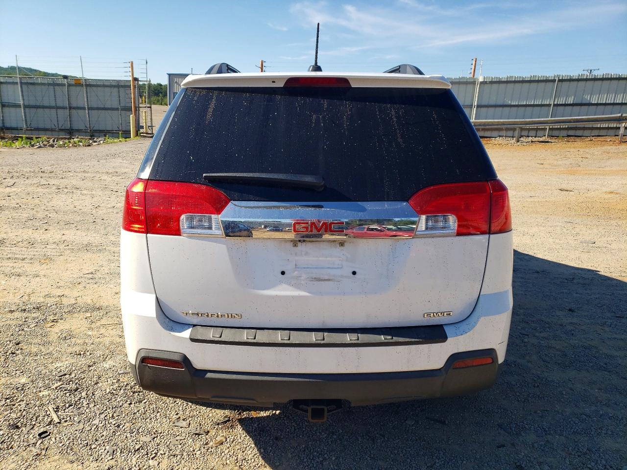 2015 Gmc Terrain Sle White vin: 2GKFLWEK5F6265869