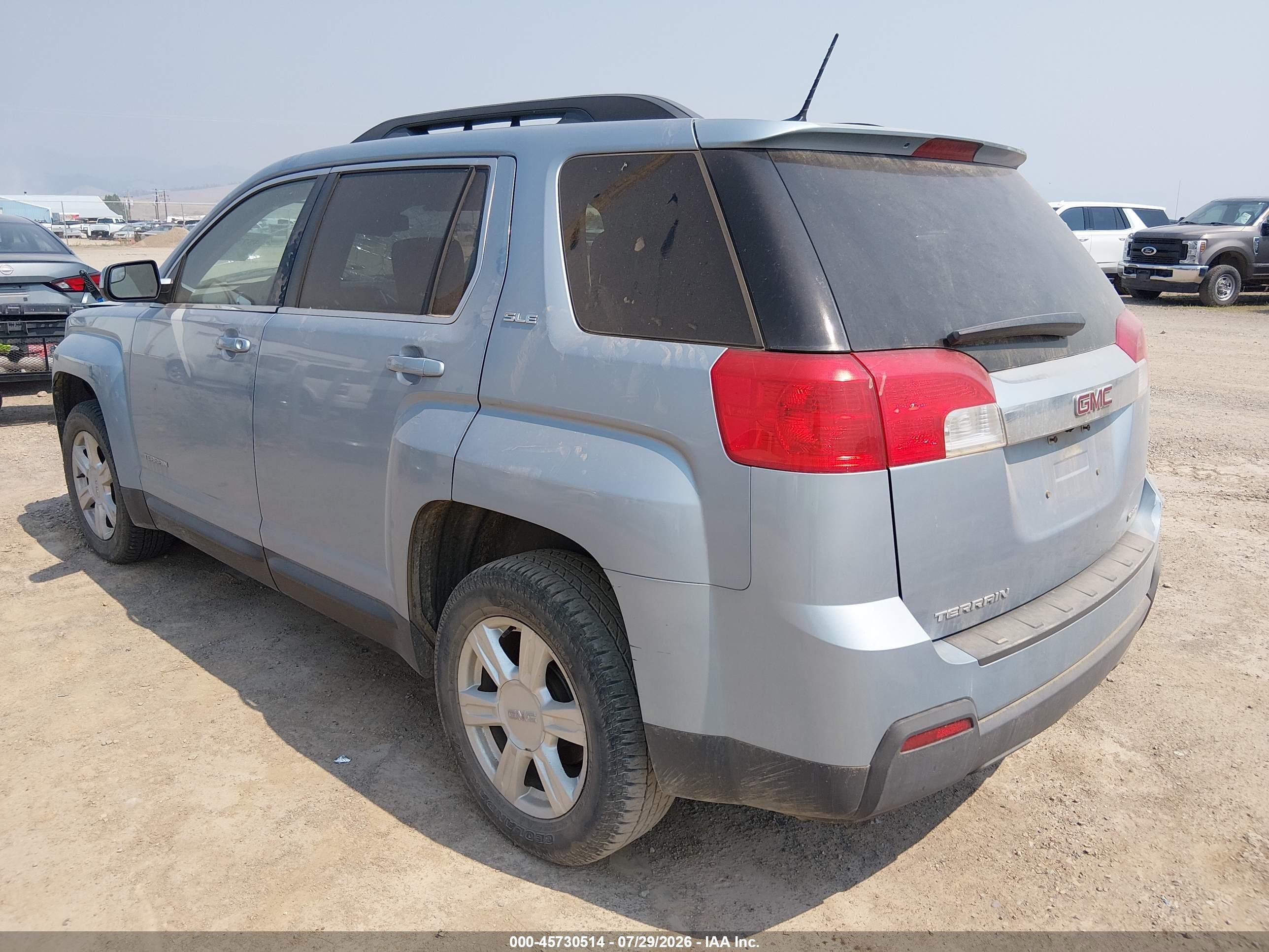 2014 Gmc Terrain Sle-2 Серебряный vin: 2GKFLWEK6E6206313