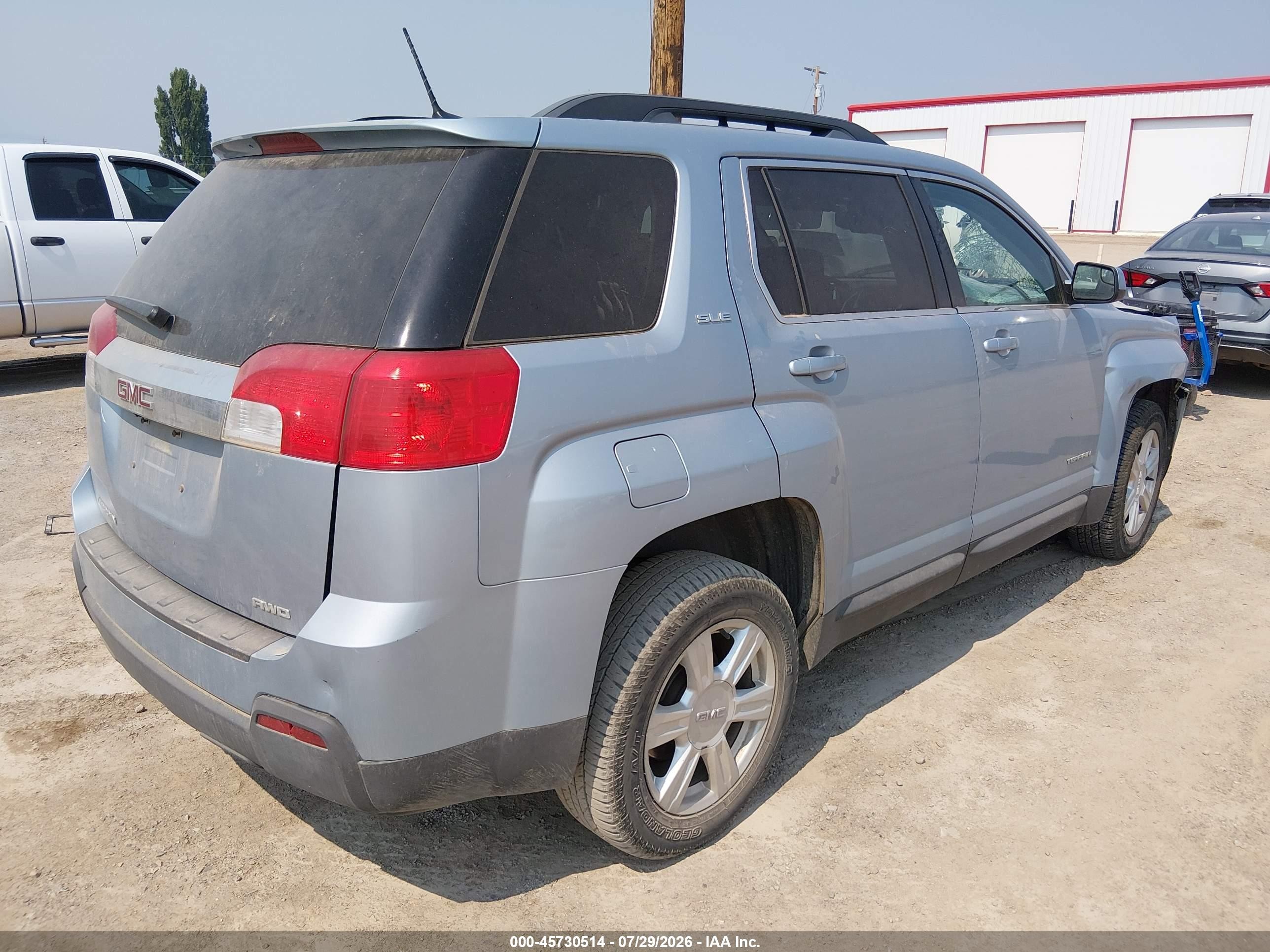 2014 Gmc Terrain Sle-2 Серебряный vin: 2GKFLWEK6E6206313