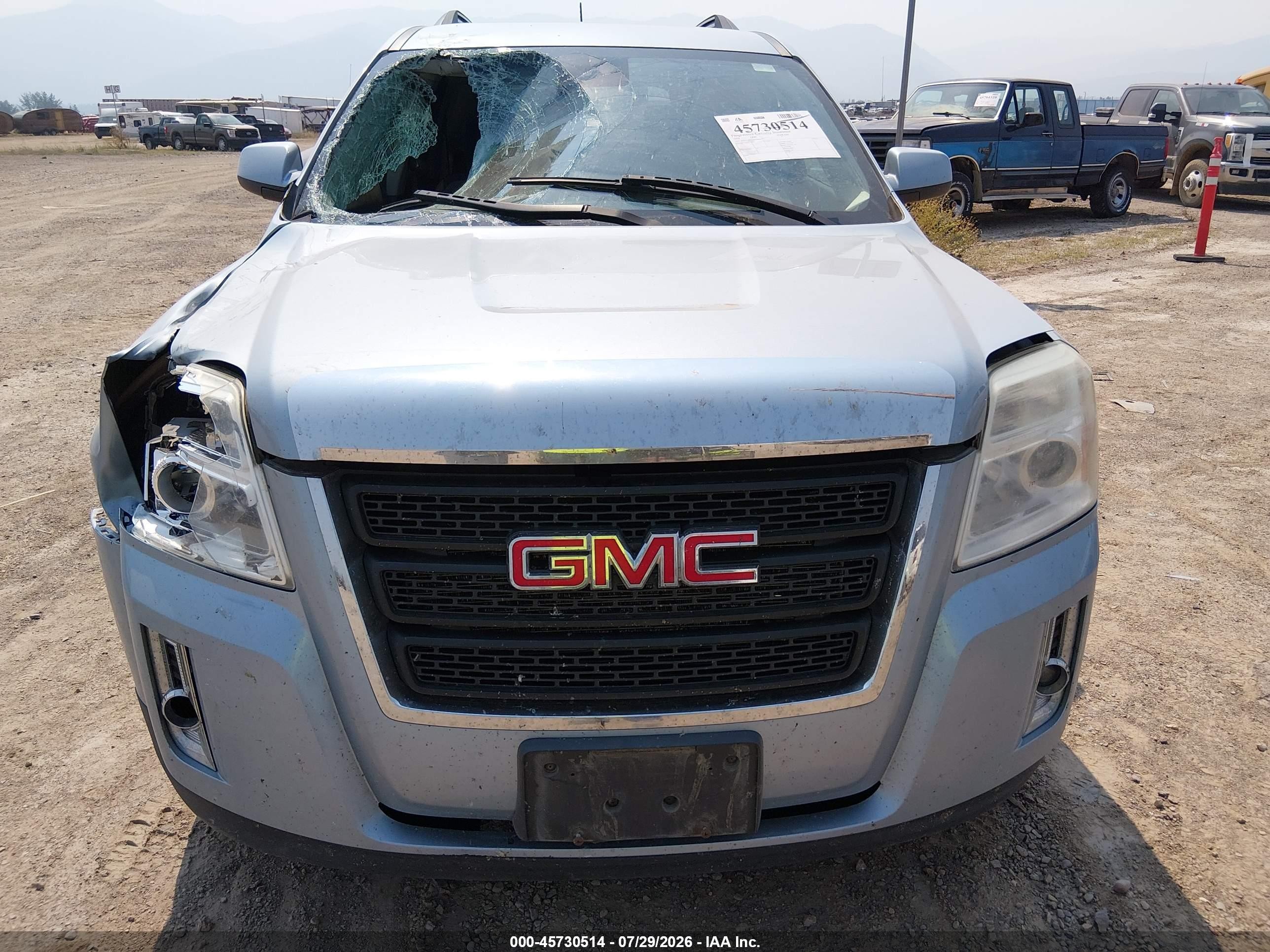 2014 Gmc Terrain Sle-2 Серебряный vin: 2GKFLWEK6E6206313