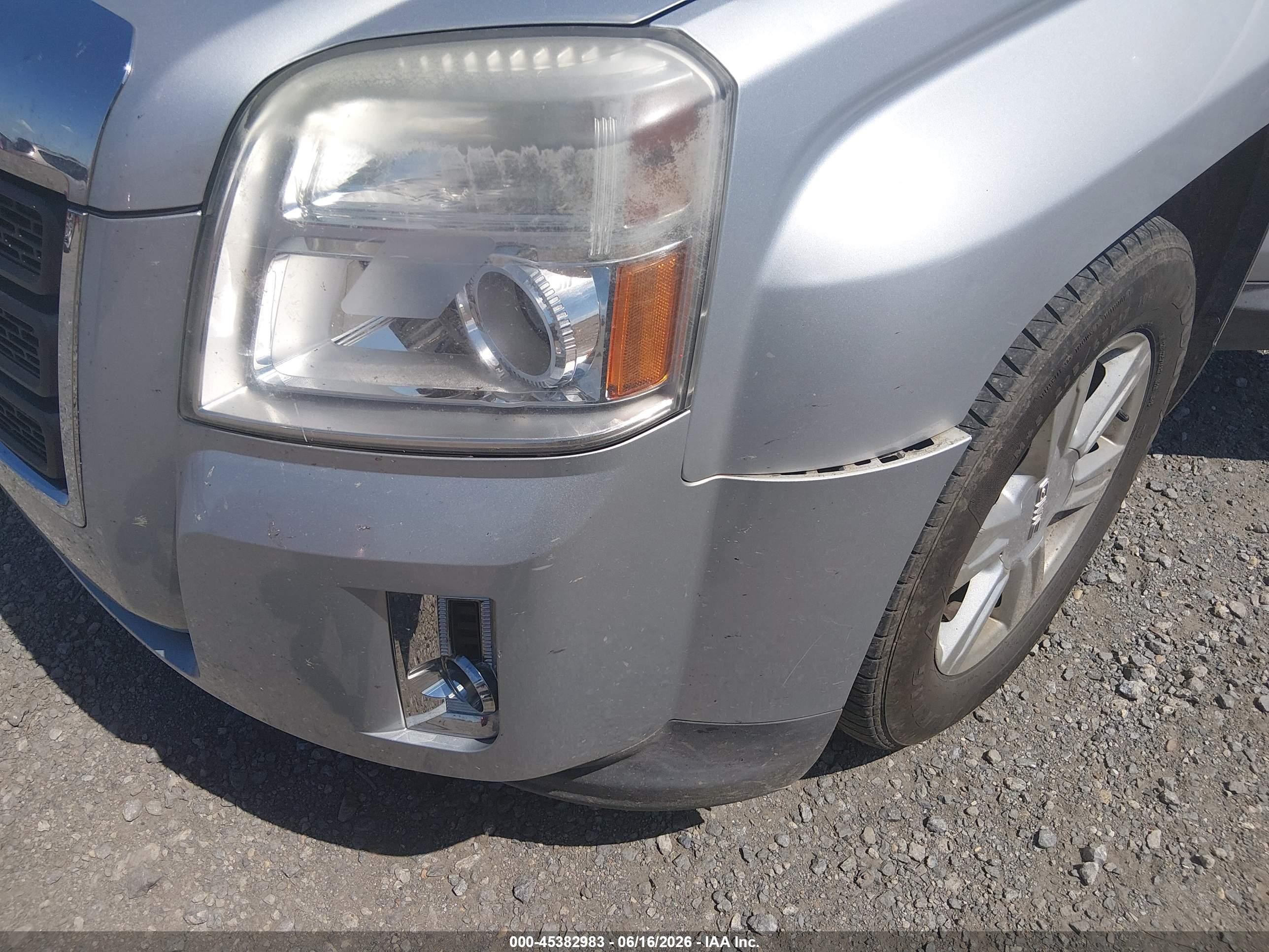 2014 Gmc Terrain Sle-2 Silver vin: 2GKFLWEK6E6266575