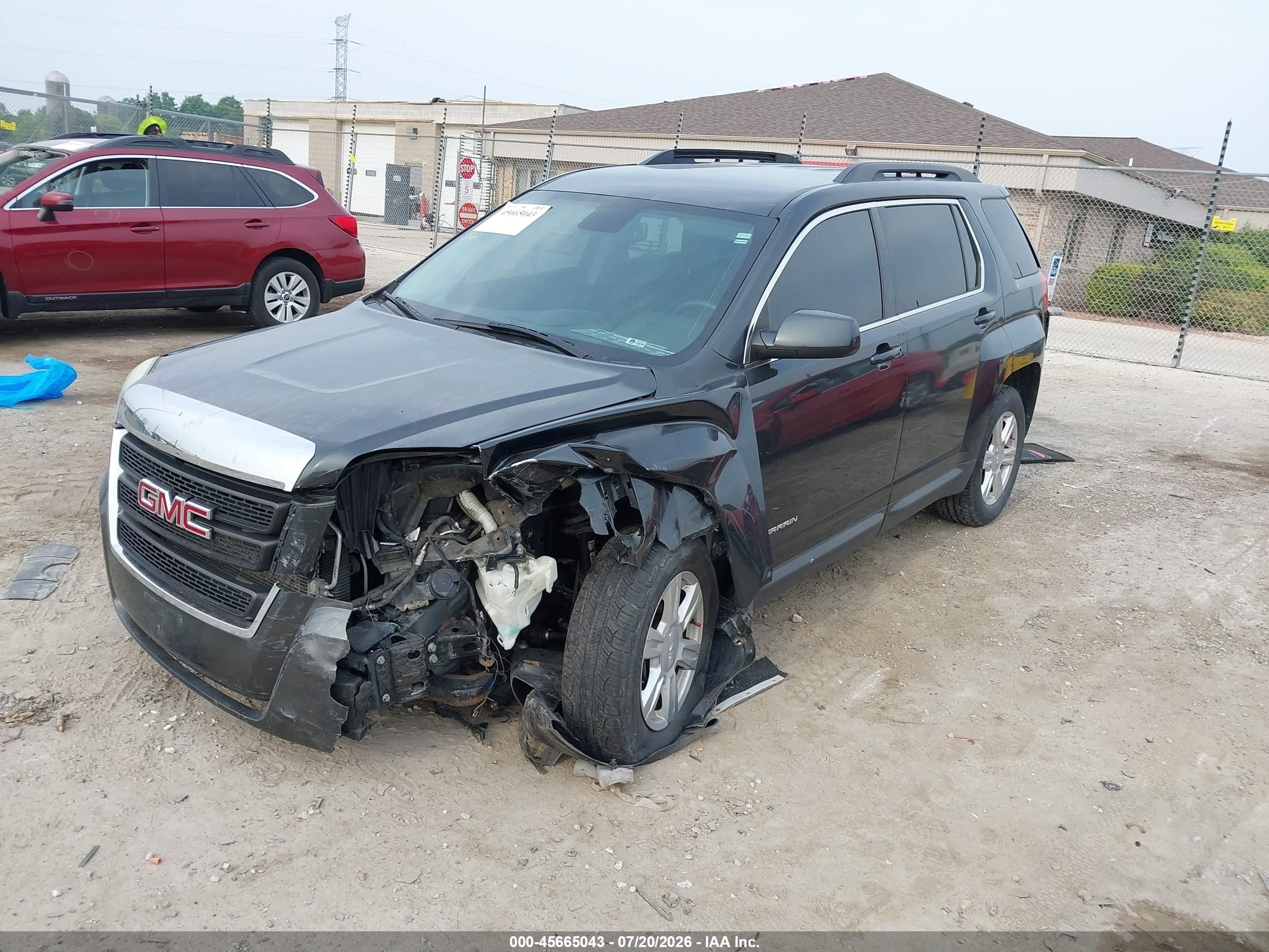 2014 Gmc Terrain Sle-2 Серый vin: 2GKFLWEK6E6288995