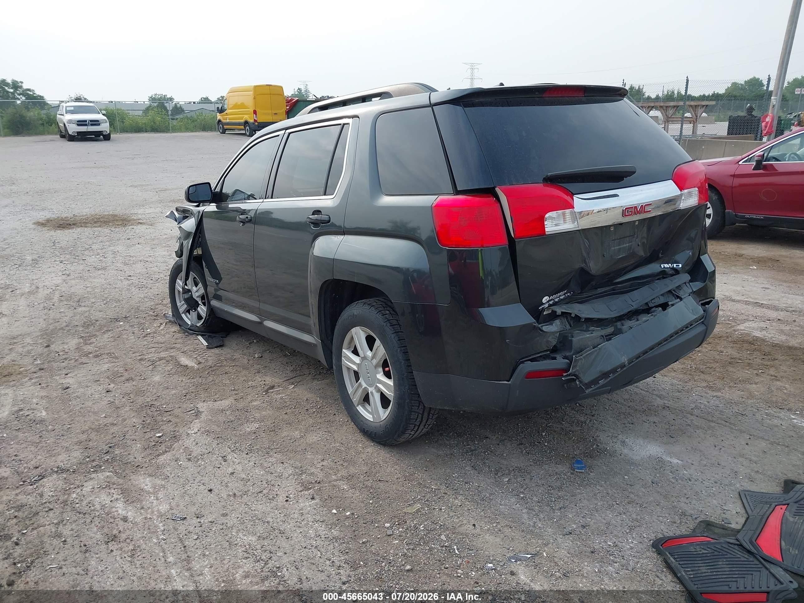 2014 Gmc Terrain Sle-2 Серый vin: 2GKFLWEK6E6288995