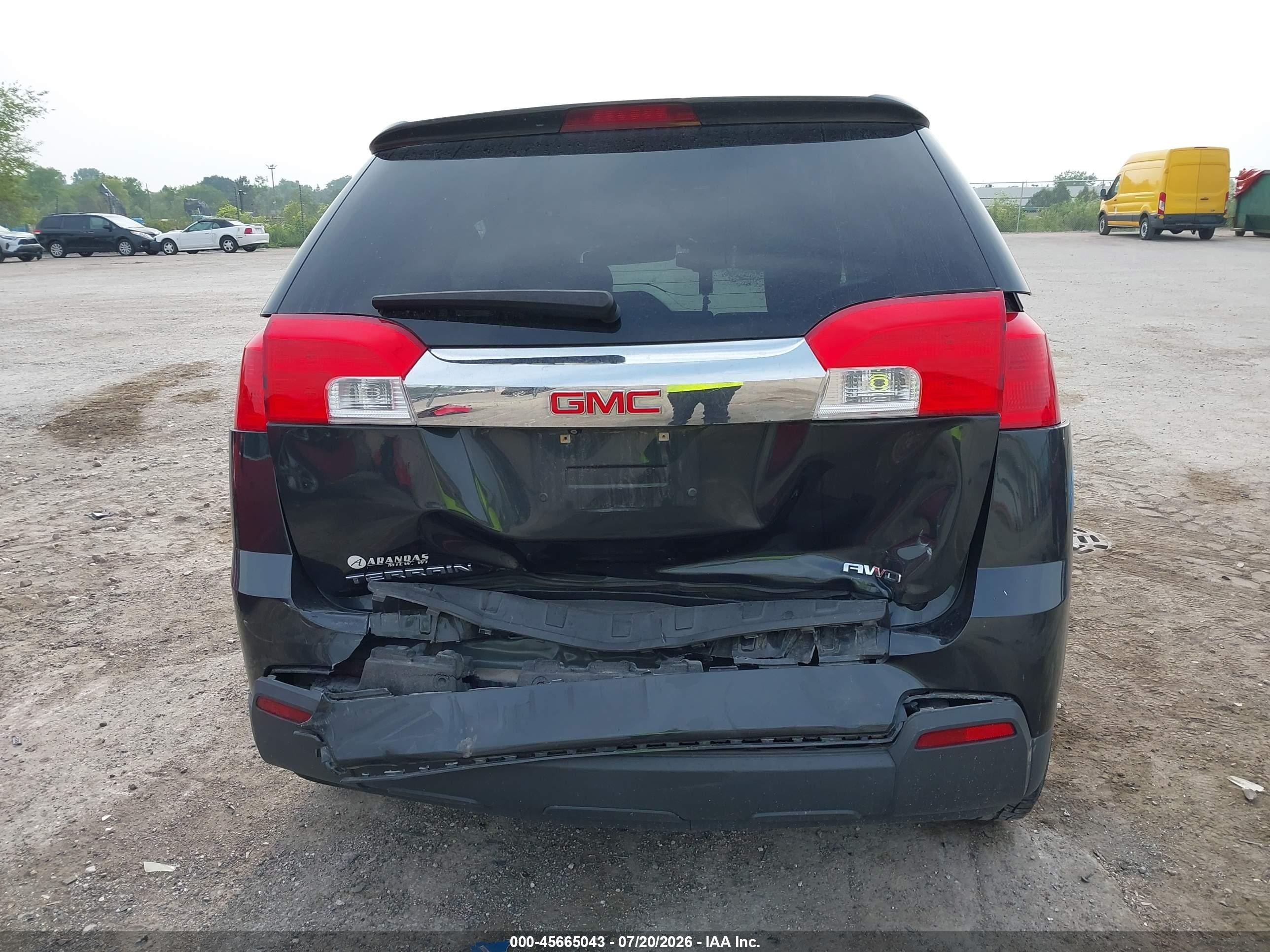 2014 Gmc Terrain Sle-2 Серый vin: 2GKFLWEK6E6288995