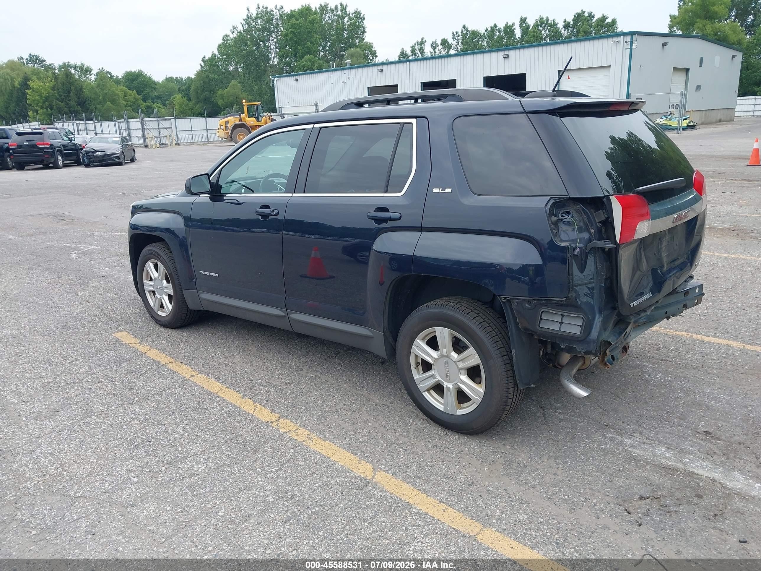 2015 Gmc Terrain Sle-2 Dark Blue vin: 2GKFLWEK6F6201226