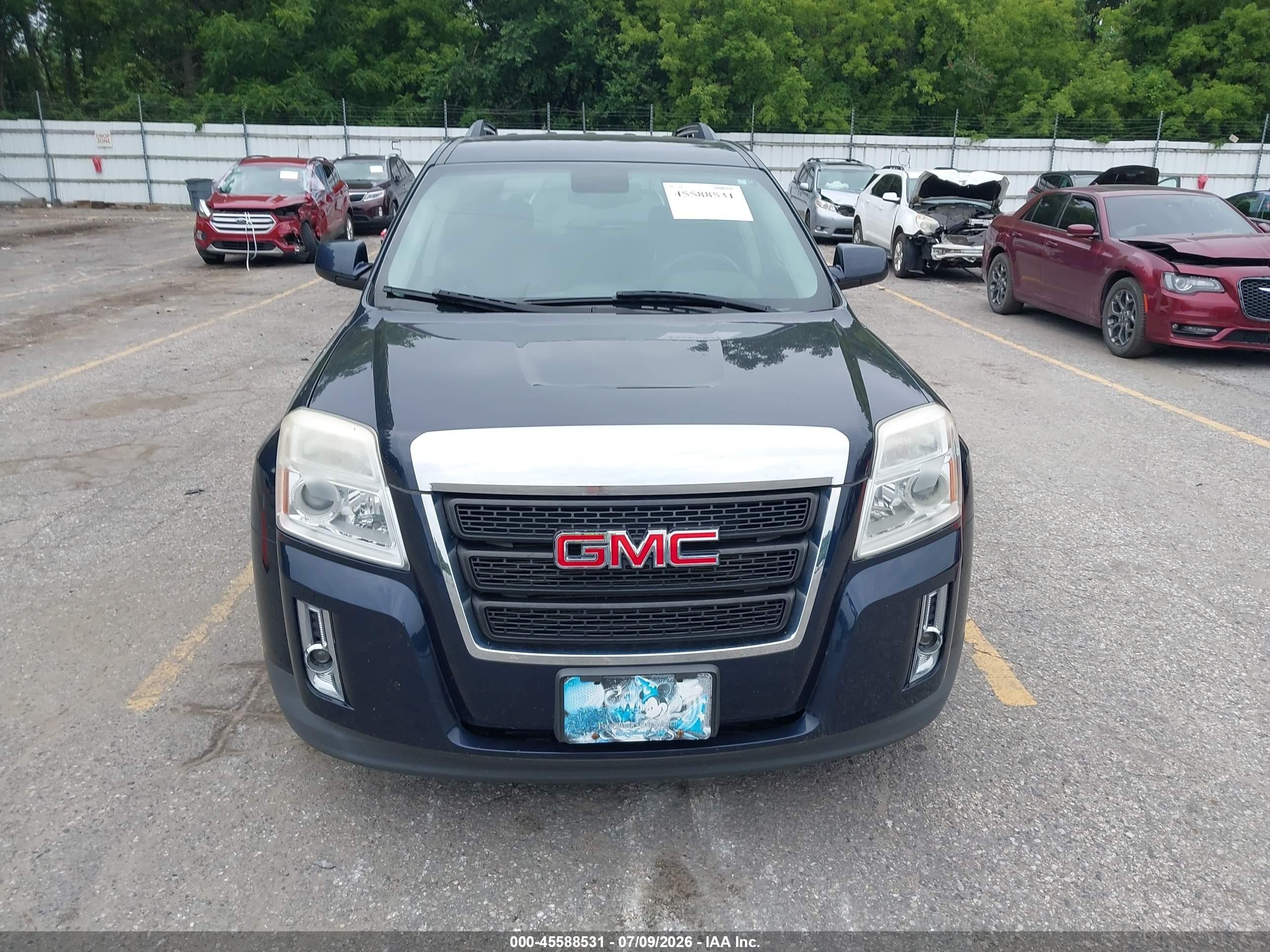 2015 Gmc Terrain Sle-2 Dark Blue vin: 2GKFLWEK6F6201226