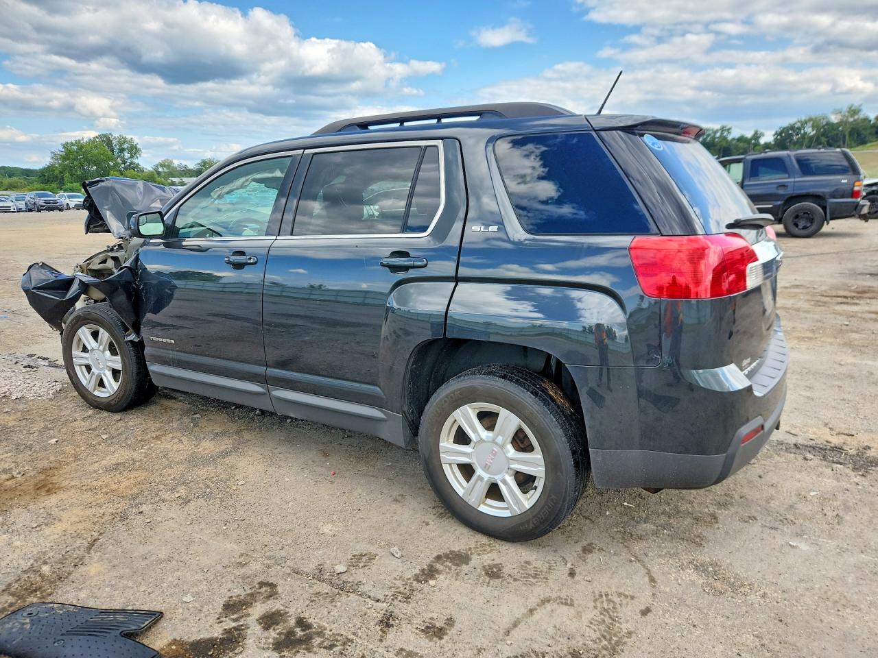 2014 Gmc Terrain Sle Gray vin: 2GKFLWEK7E6153668