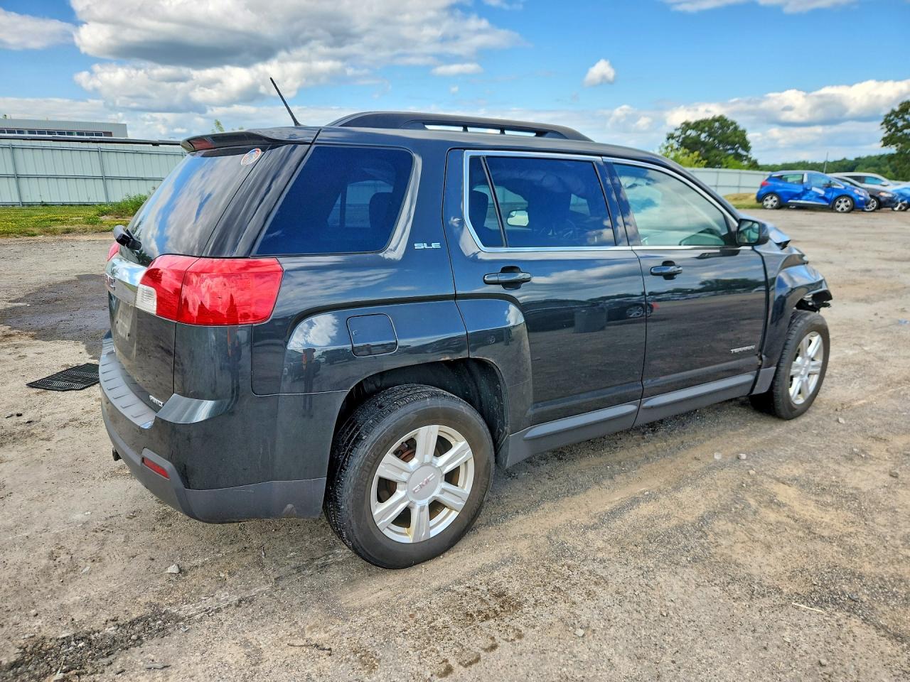 2014 Gmc Terrain Sle Gray vin: 2GKFLWEK7E6153668