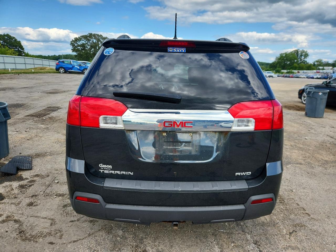 2014 Gmc Terrain Sle Gray vin: 2GKFLWEK7E6153668