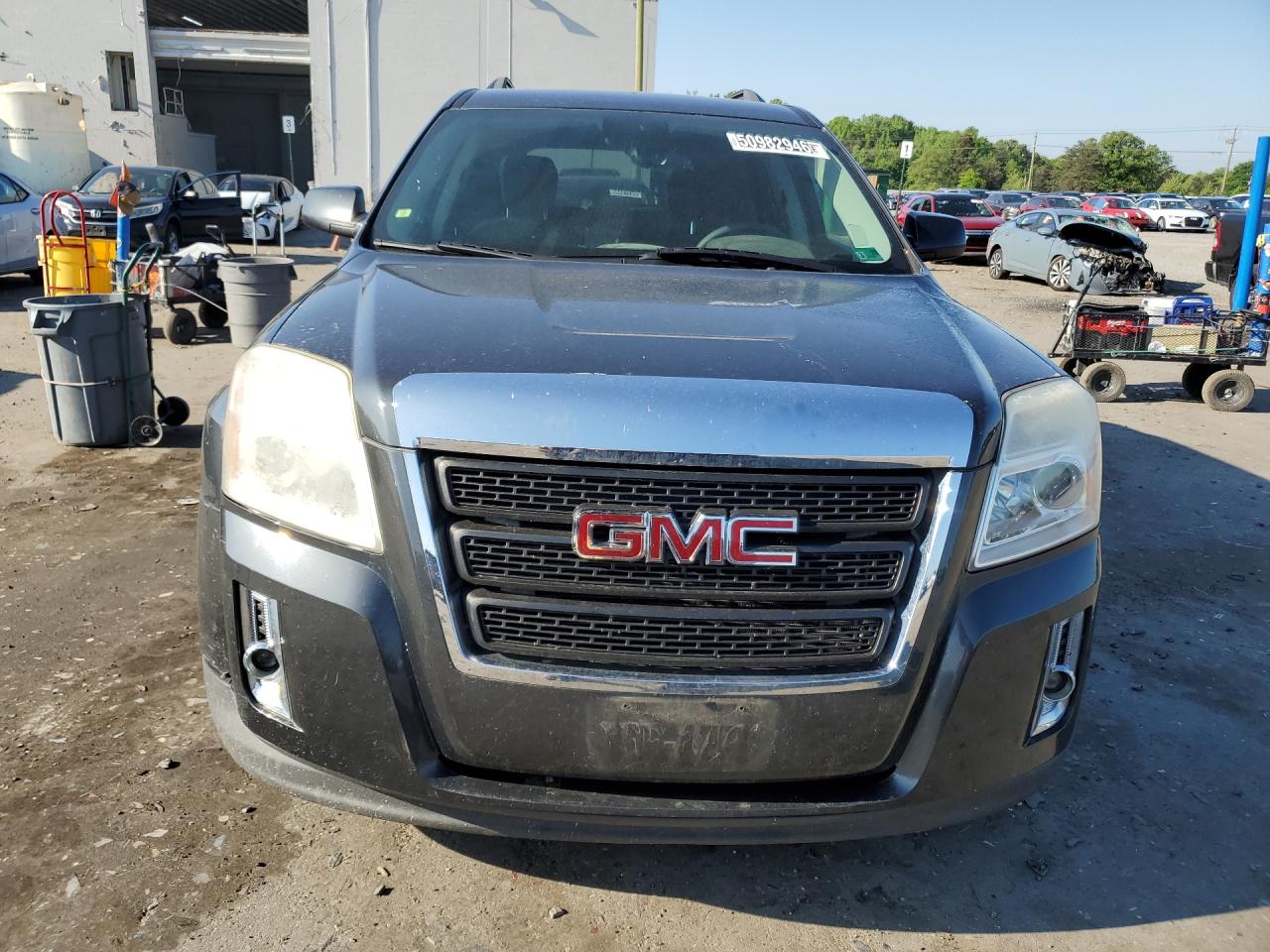 2014 Gmc Terrain Sle Charcoal vin: 2GKFLWEK7E6259960 Damage: Left Head Lamp, Faded, Acceptable