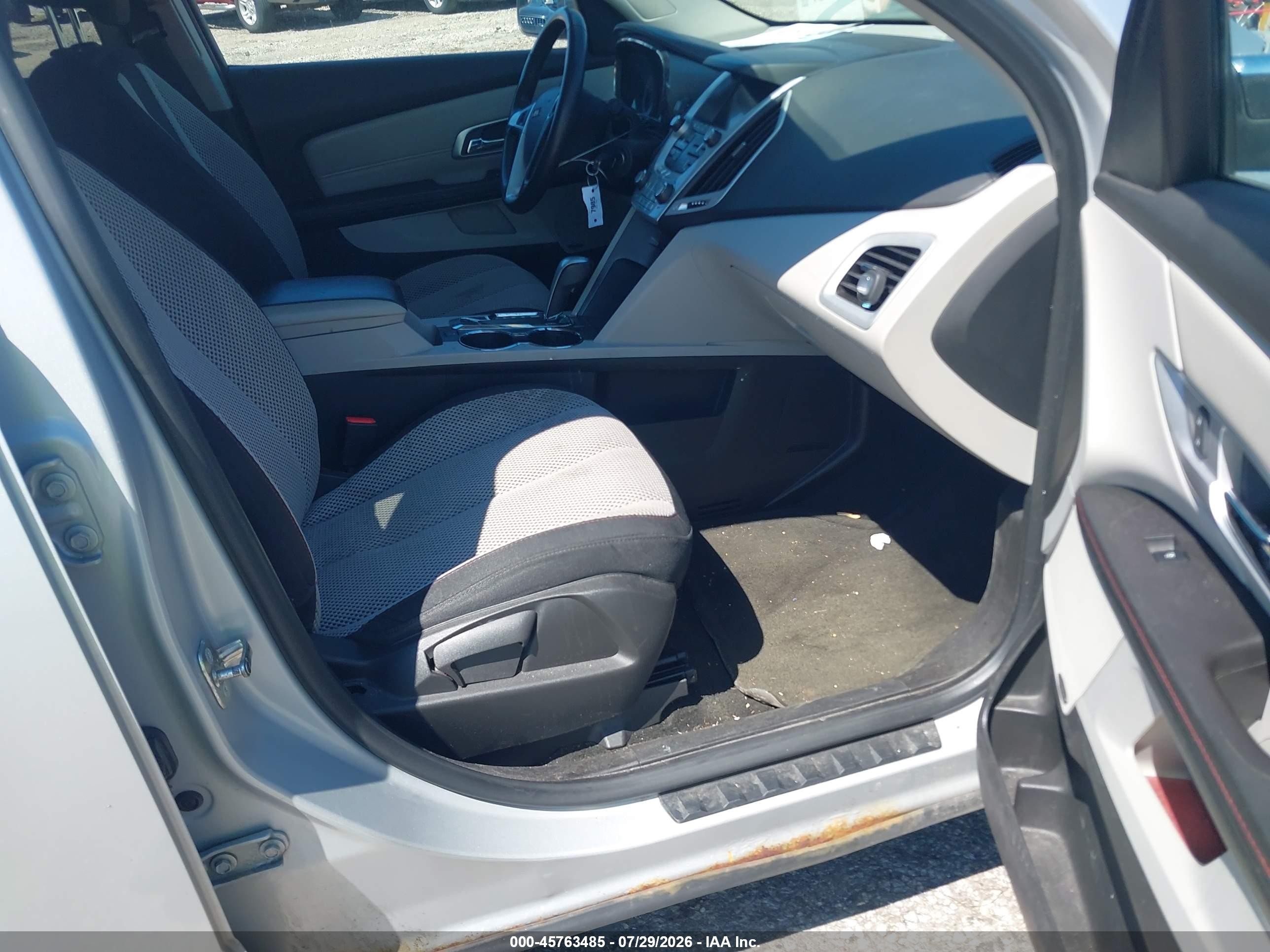 2014 Gmc Terrain Sle-2 Silver vin: 2GKFLWEK7E6369083