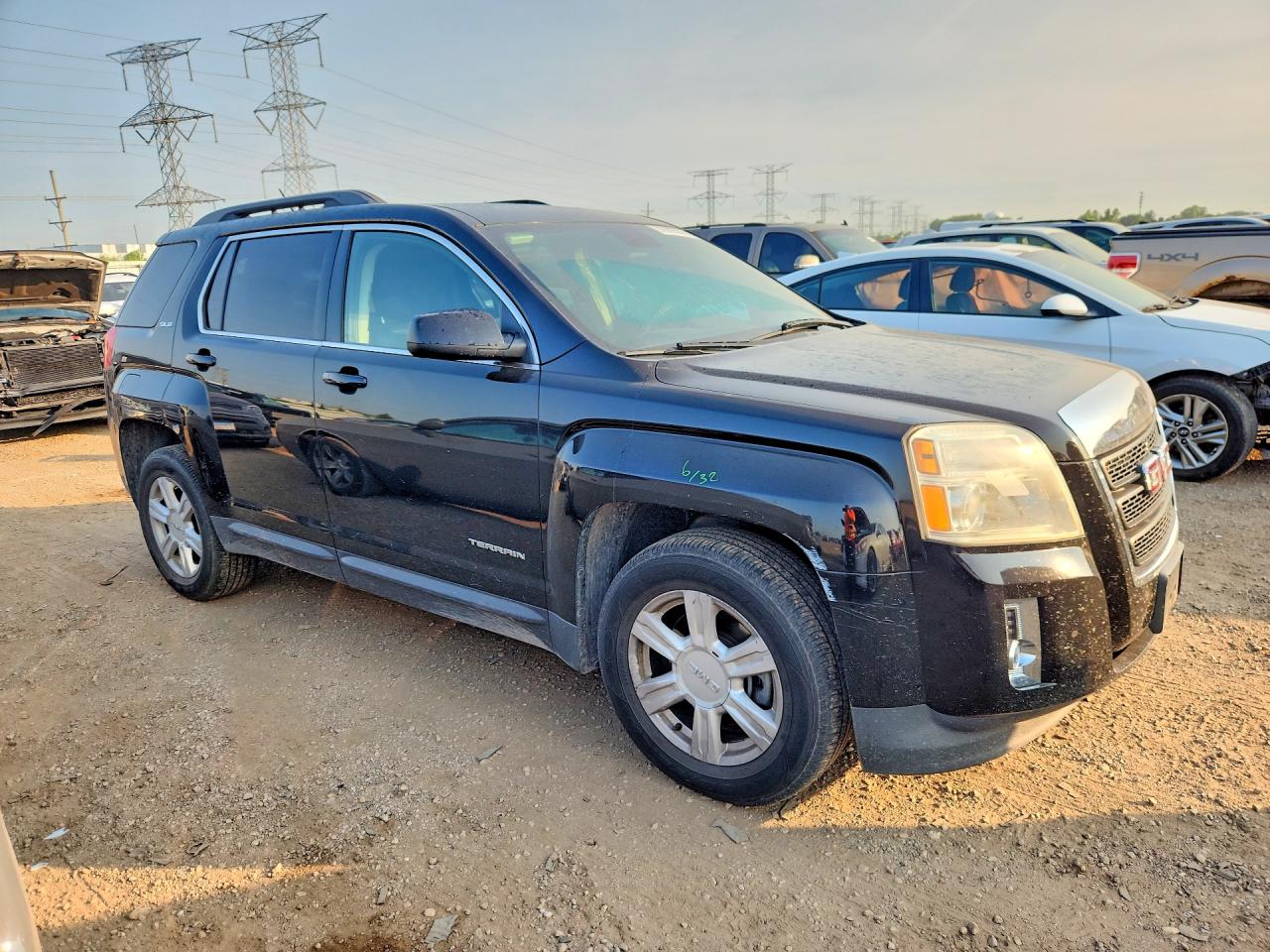 2015 Gmc Terrain Sle Black vin: 2GKFLWEK7F6113852
