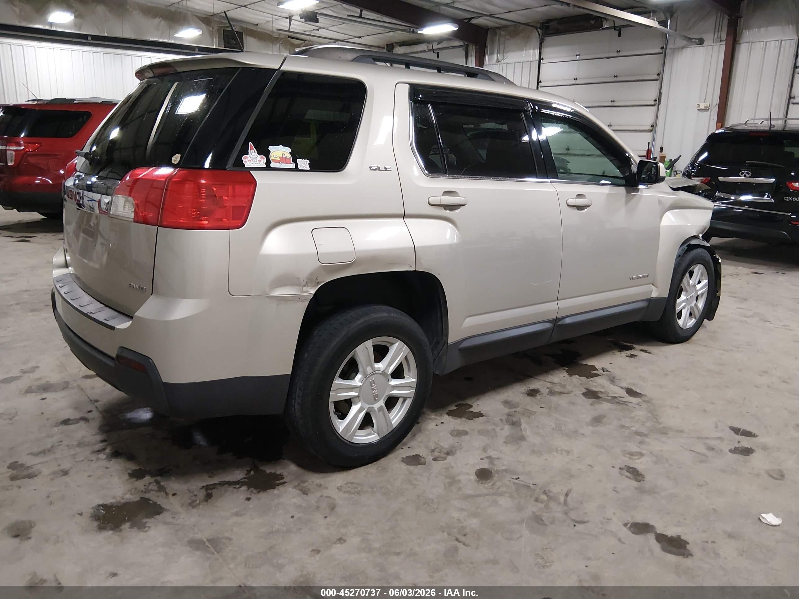 2015 Gmc Terrain Sle-2 Tan vin: 2GKFLWEK7F6208007