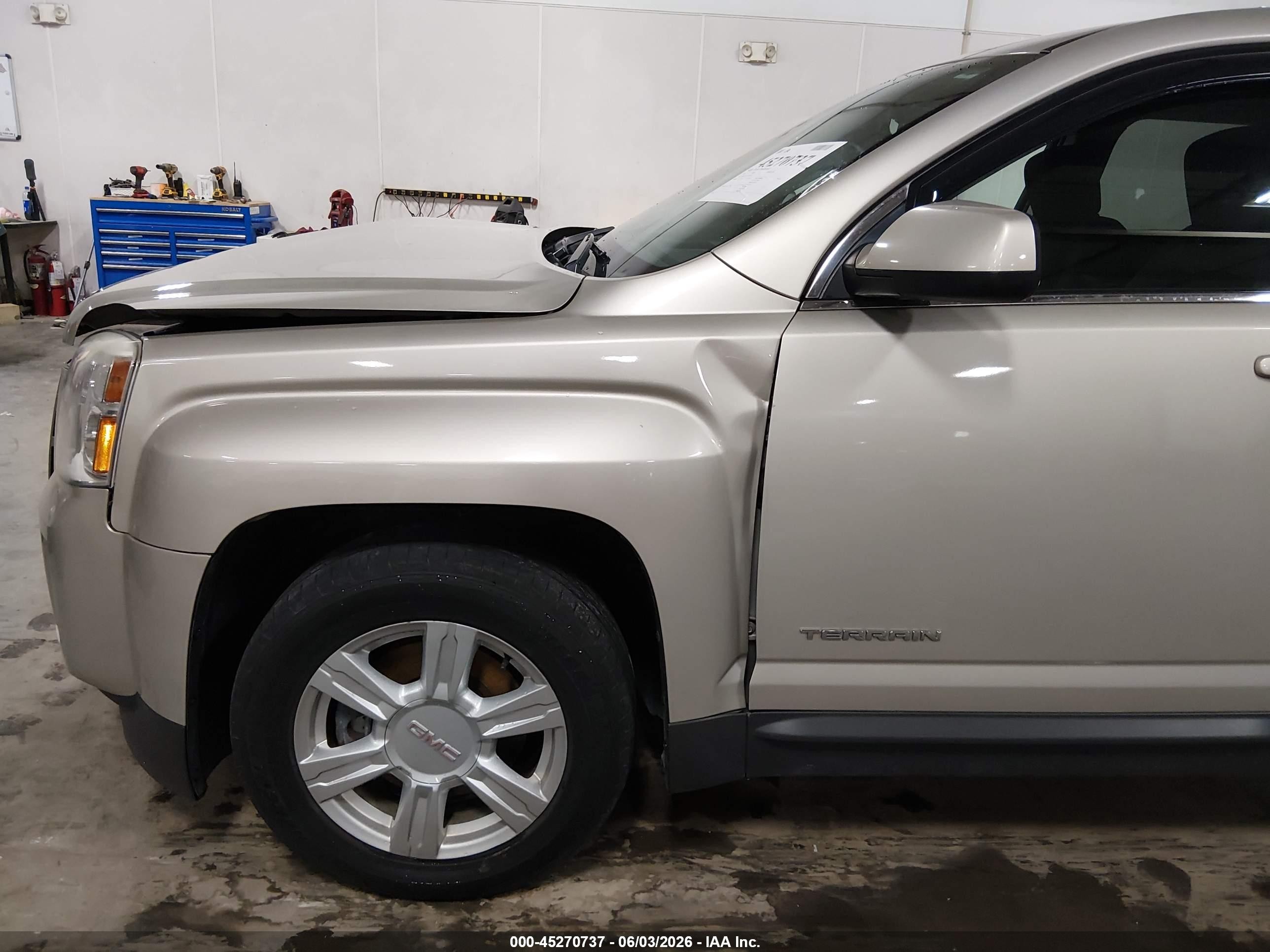 2015 Gmc Terrain Sle-2 Tan vin: 2GKFLWEK7F6208007