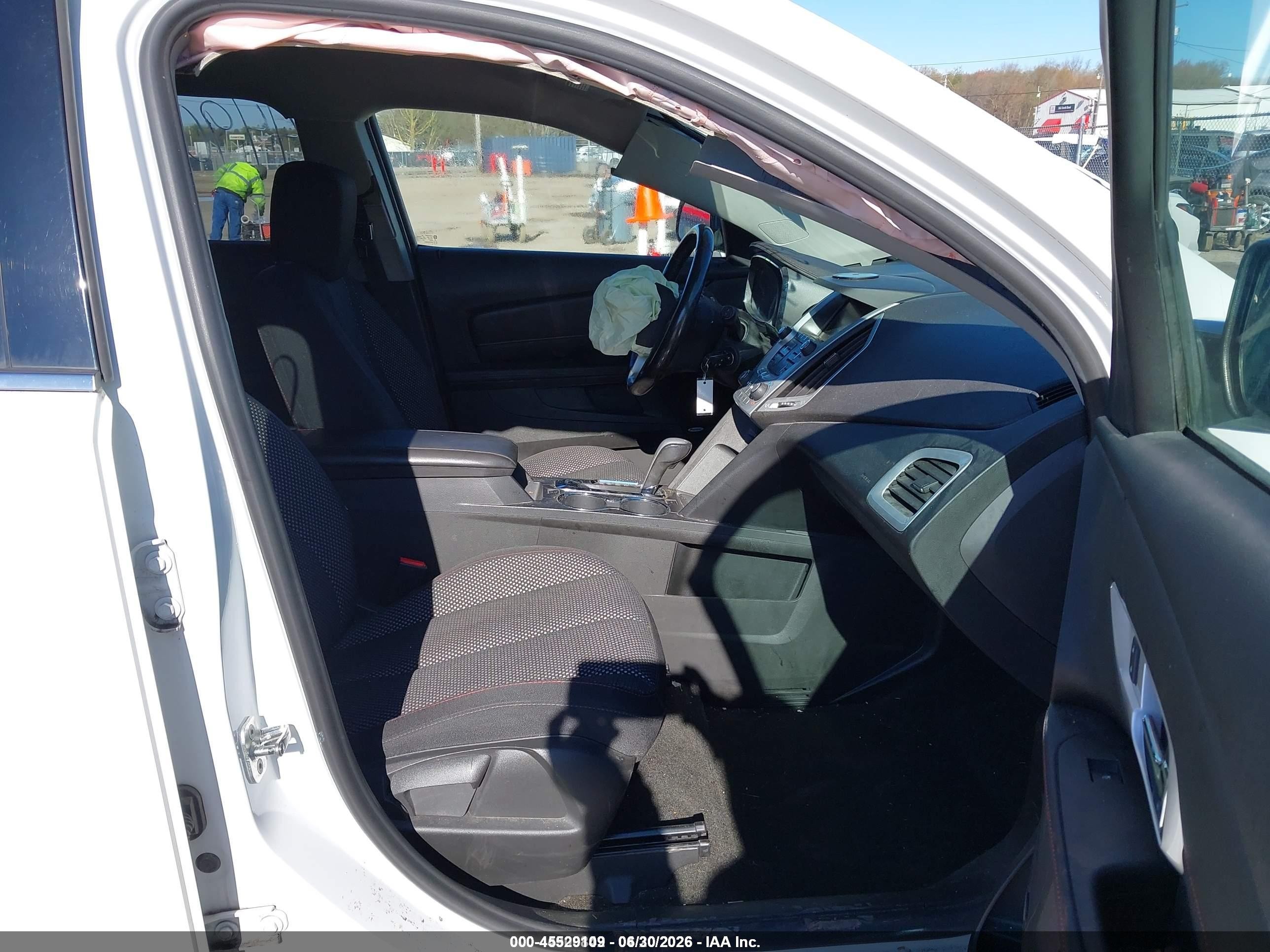 2015 Gmc Terrain Sle-2 White vin: 2GKFLWEK7F6213384